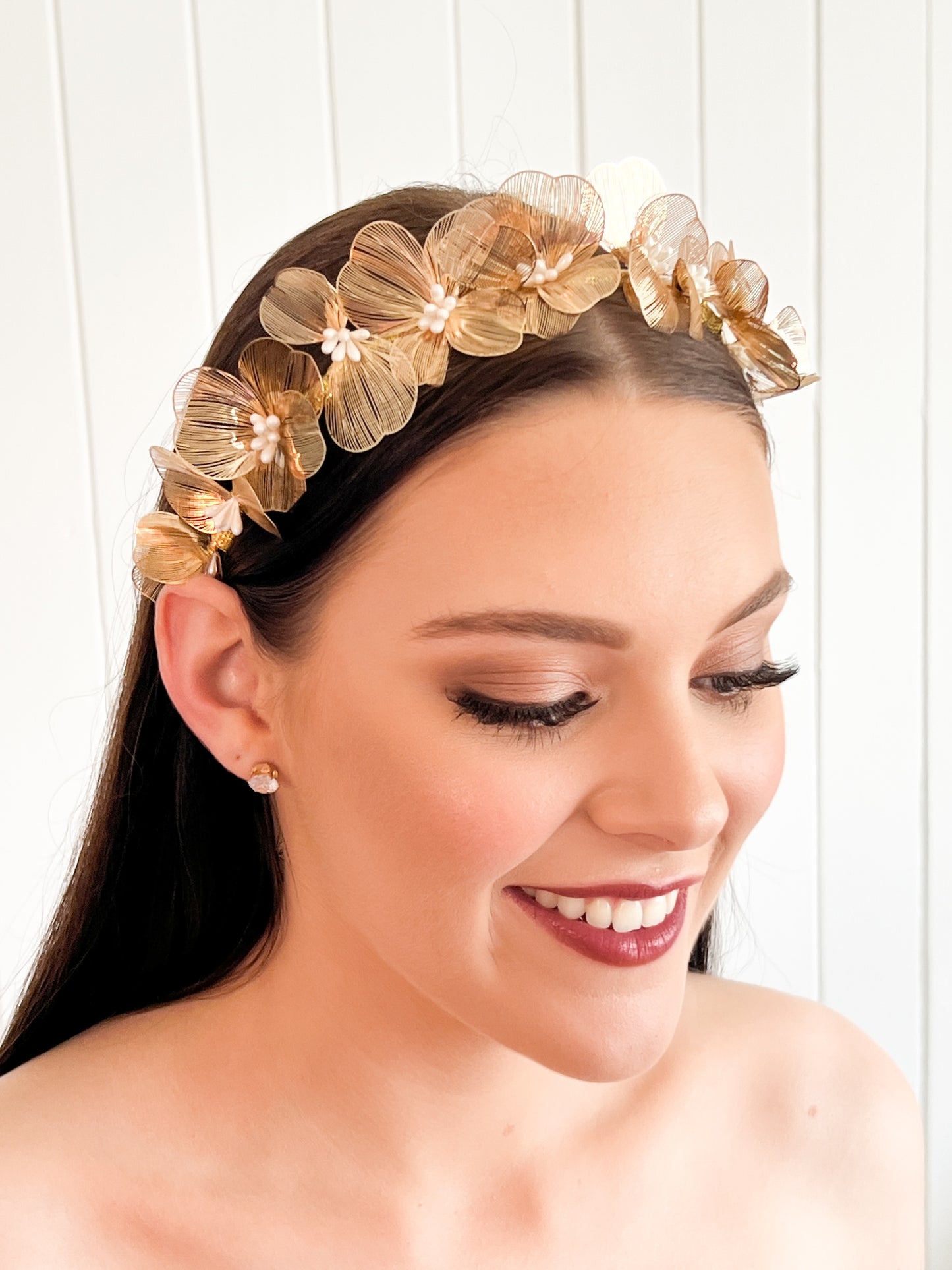 "Jasmine" Crown - Yellow Gold LAST ONE