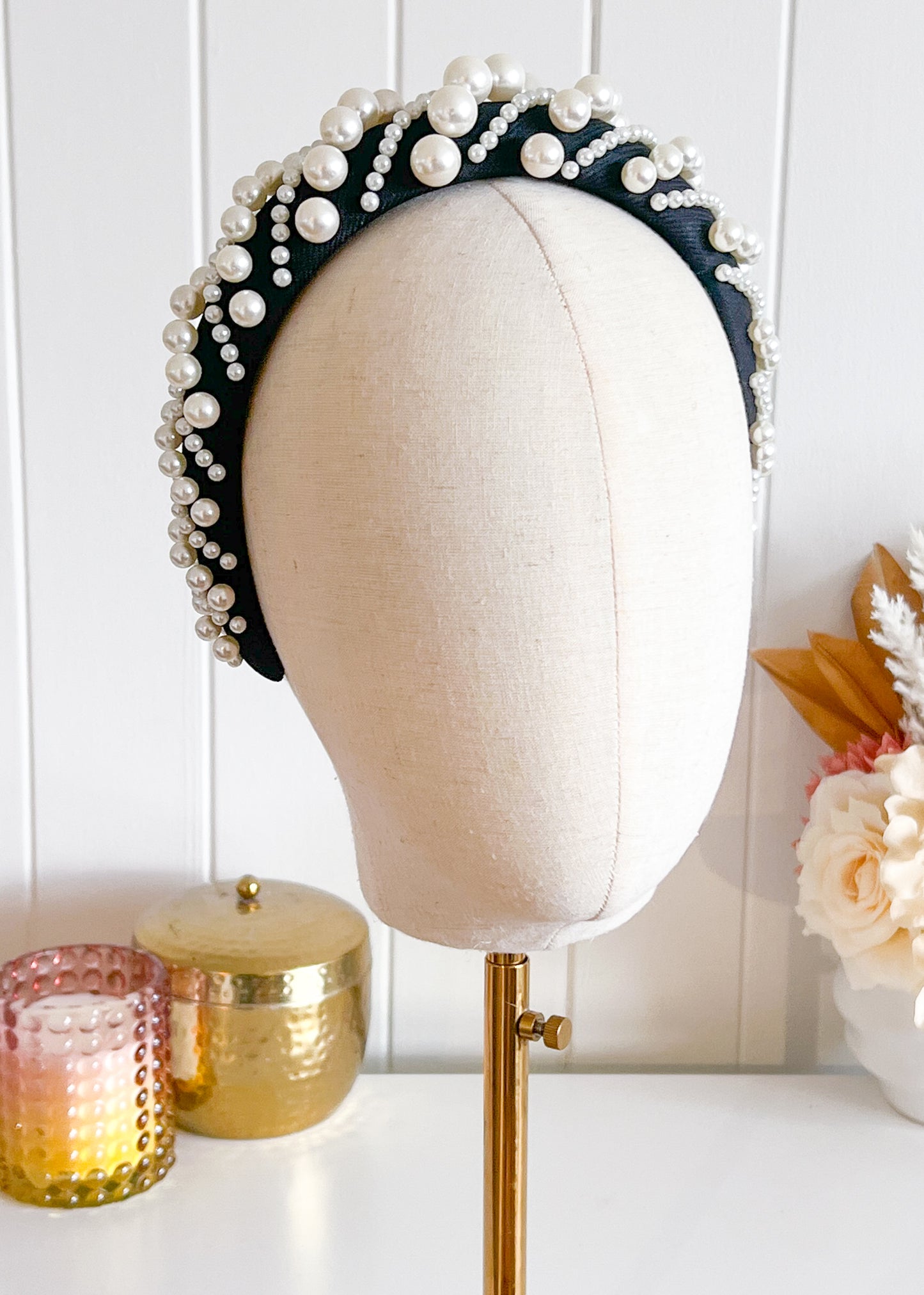 "Allie" Black and White Headband