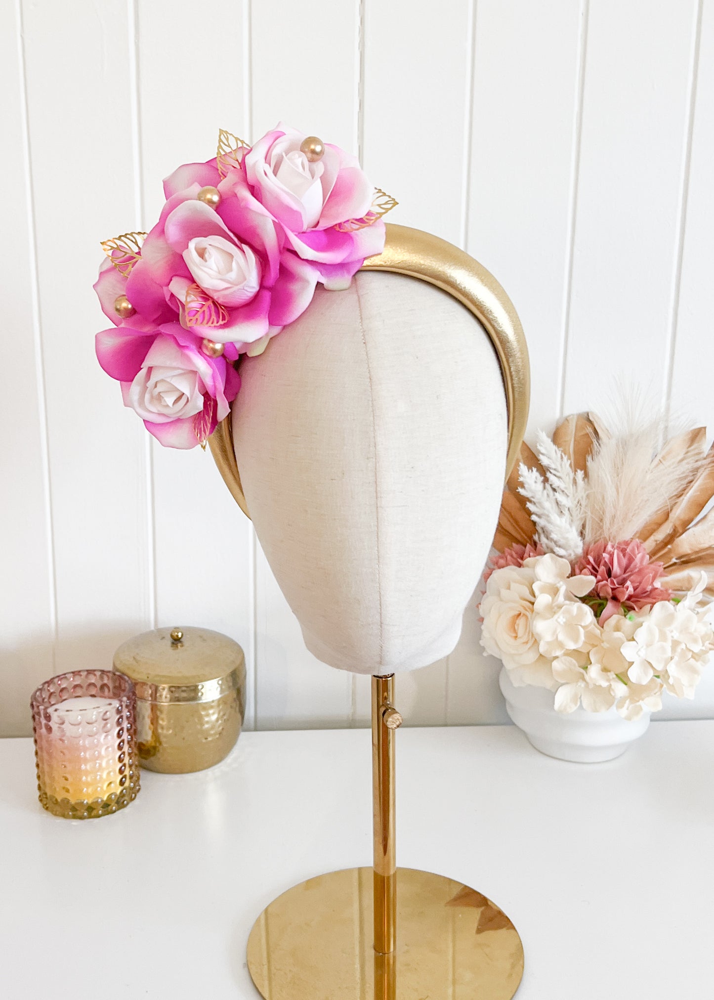 “Chelsea" - Gold & Fuscia