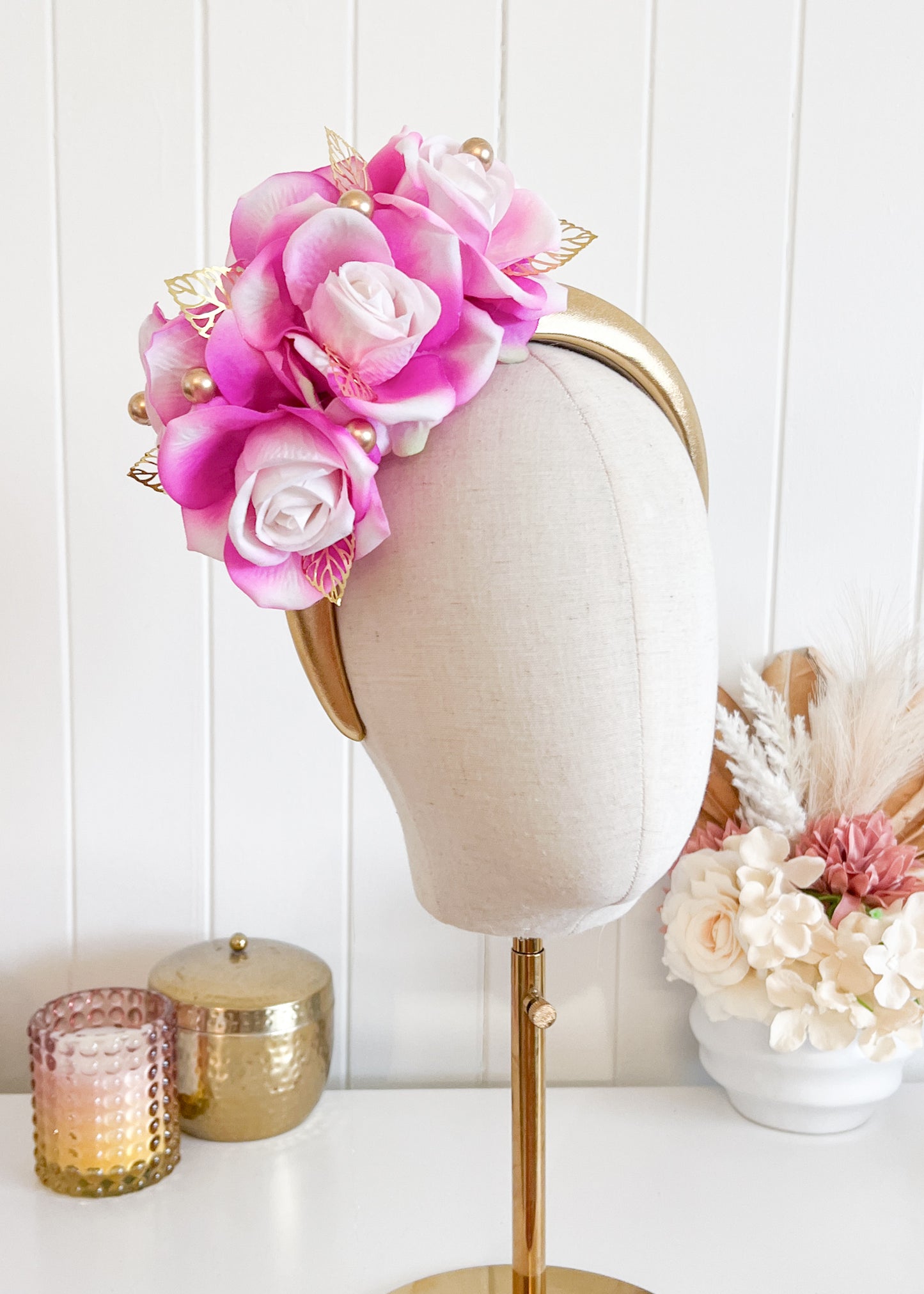 “Chelsea" - Gold & Fuscia