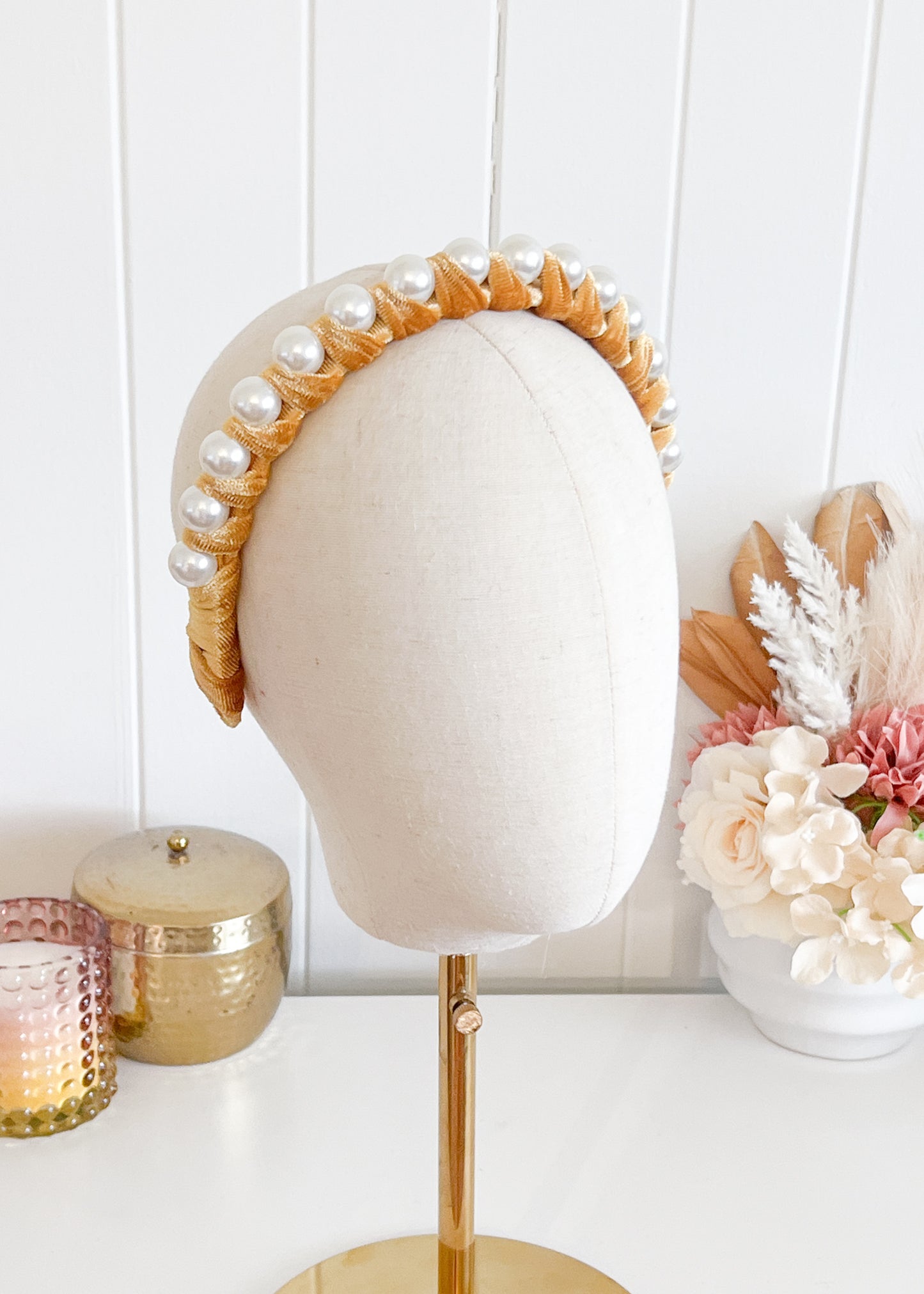 "Anastasia" Headband - Choose Colour