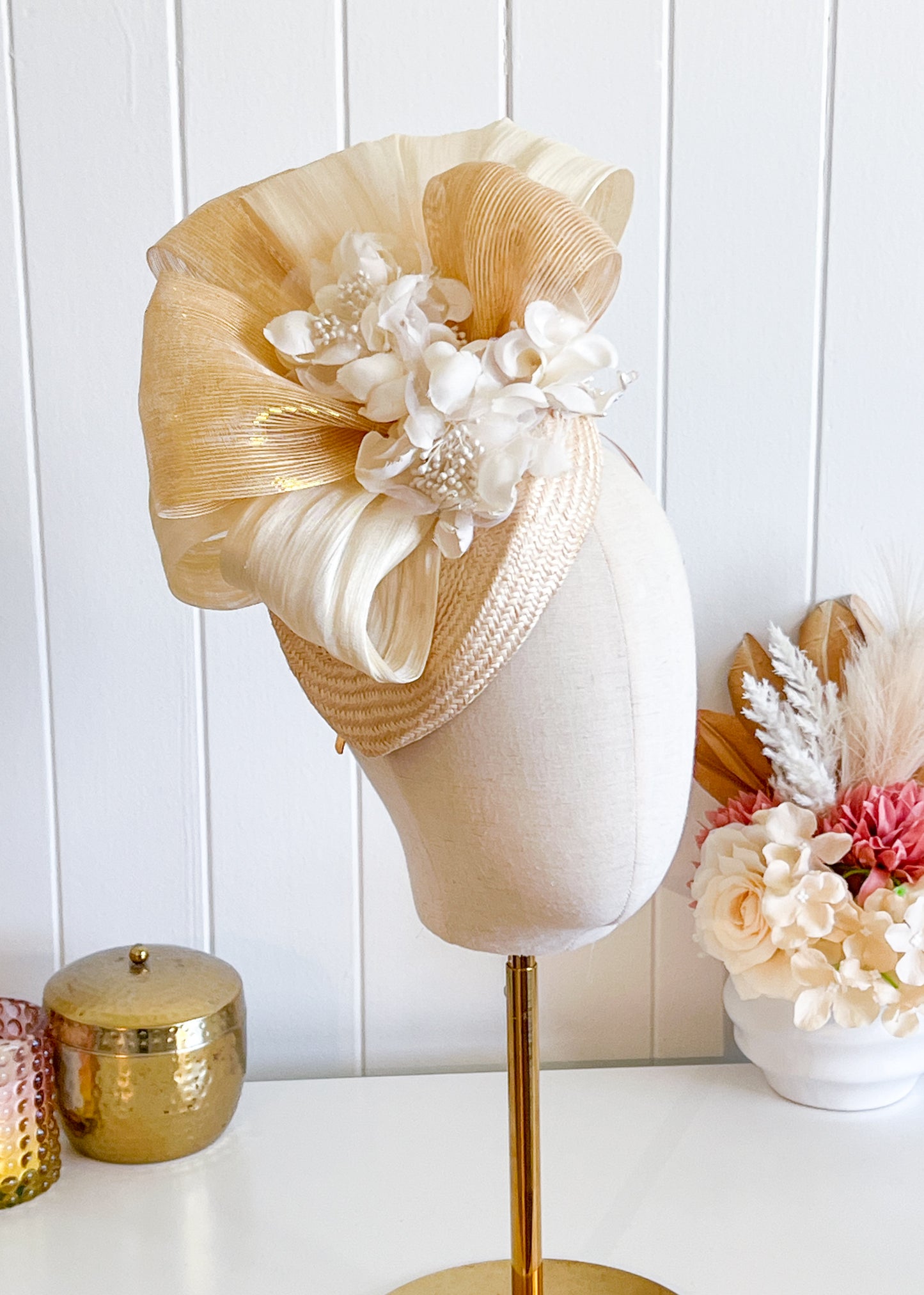 "Hadley" Cream & Gold