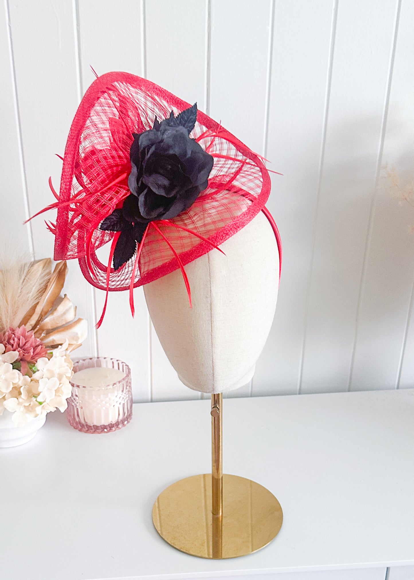 "Stella" Red & Black