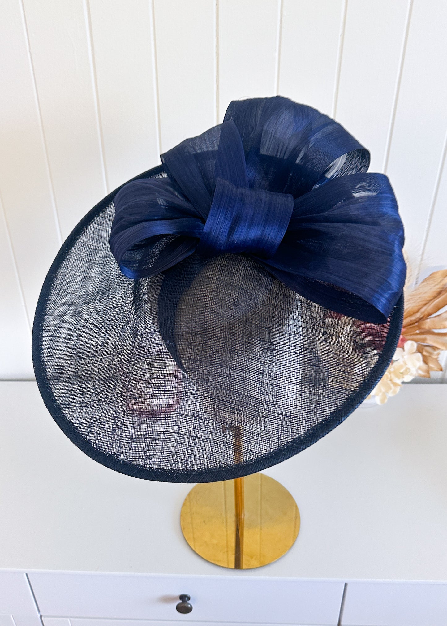 "Ramona" Navy Hat