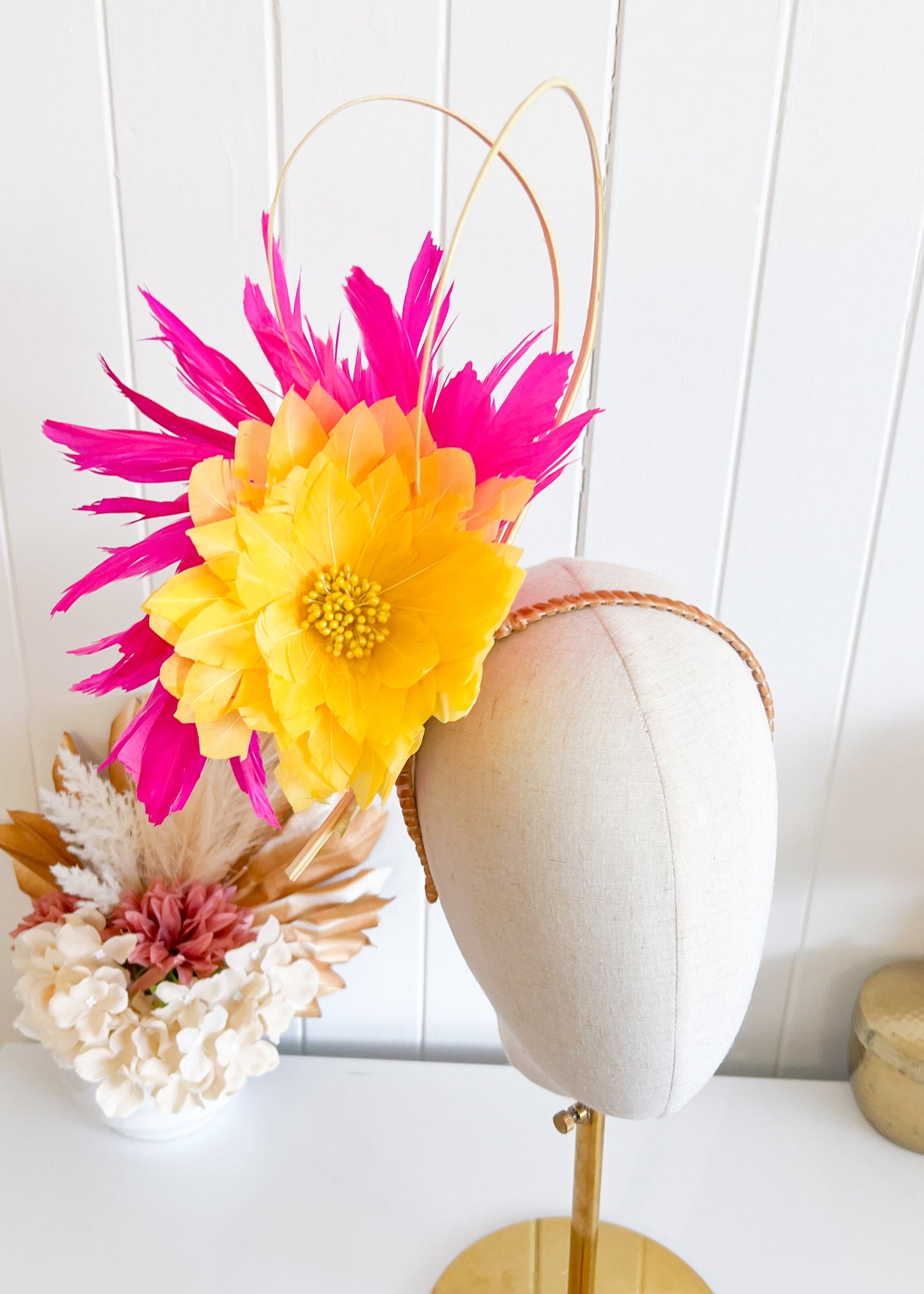 "Marianna" Yellow & Pink