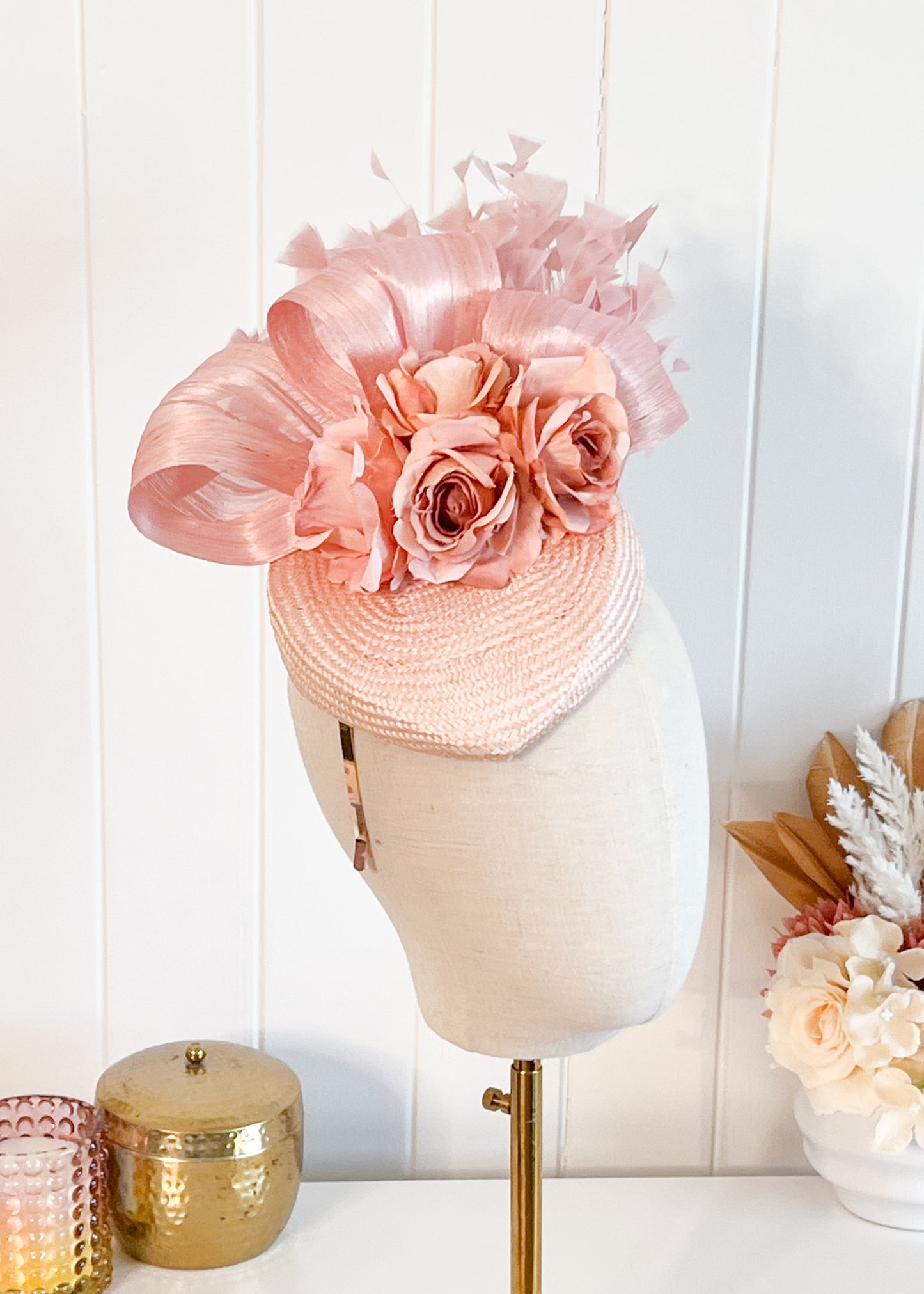 "Layla" Feather Fascinator