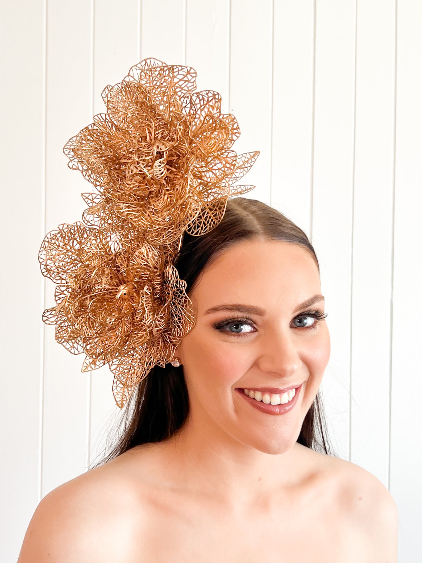 "Alyssa" - Gold Headpiece