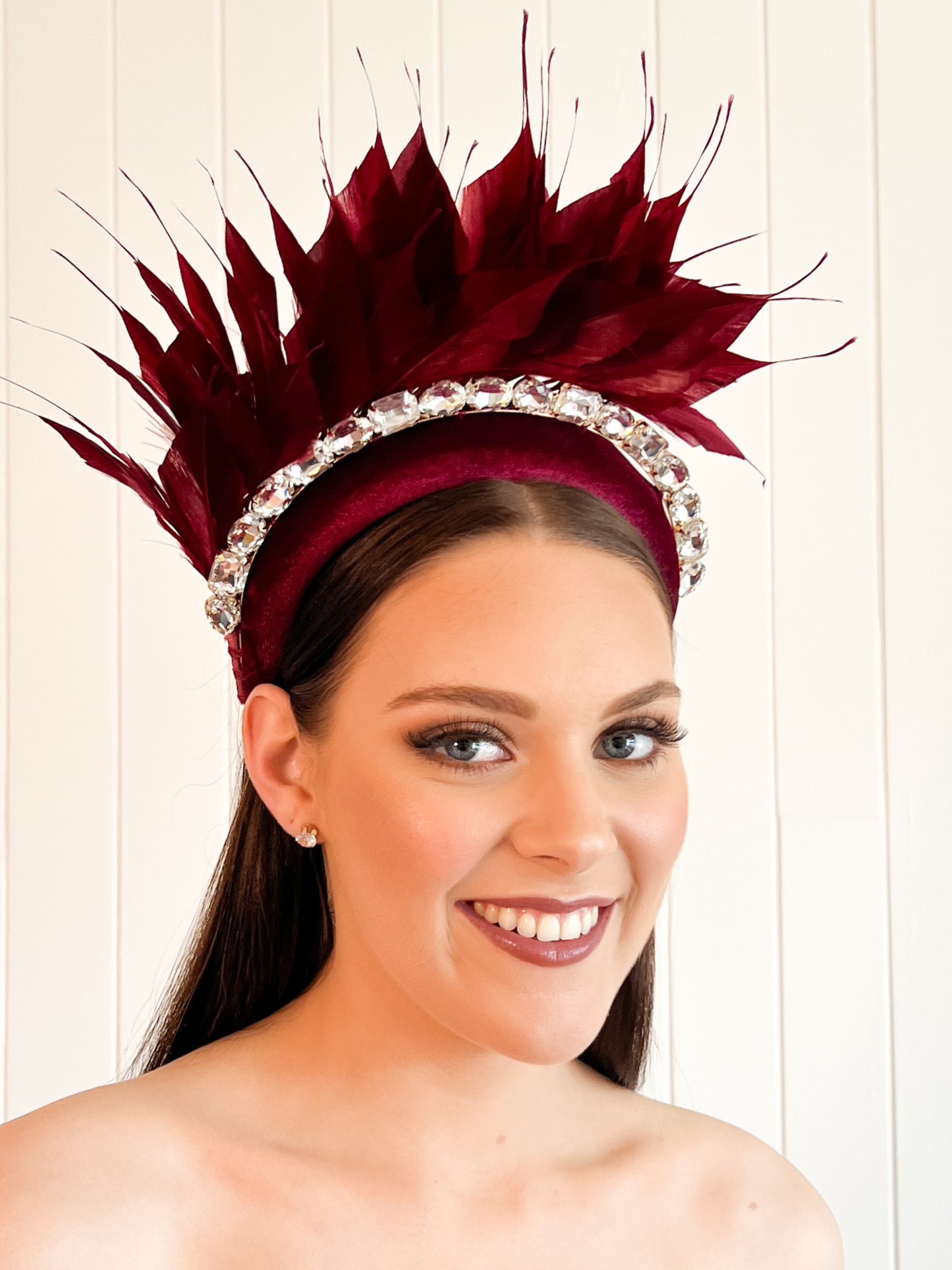 "Abigail" - Burgandy