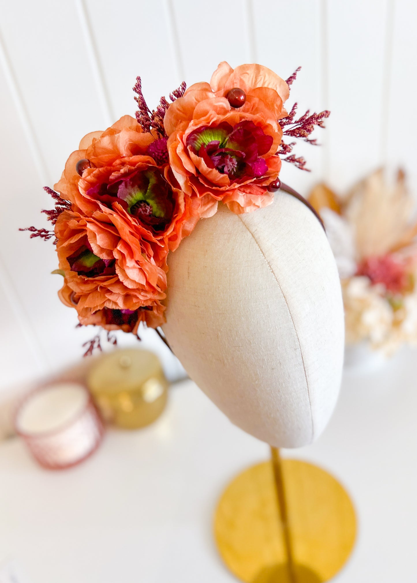 "Marcie" Rust & Burgandy