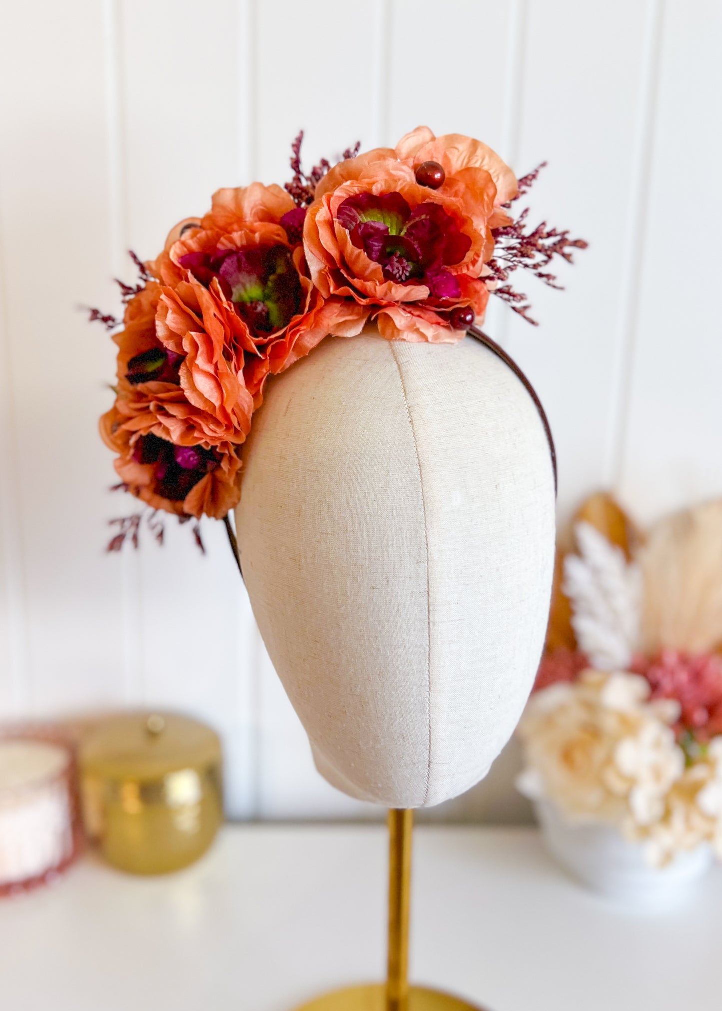 "Marcie" Rust & Burgandy