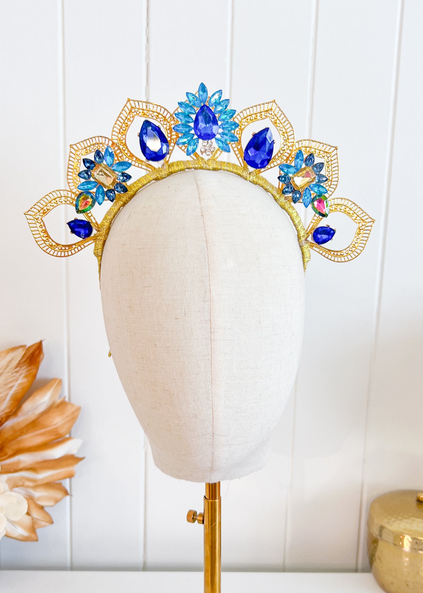 "Emma" Turquoise Crown