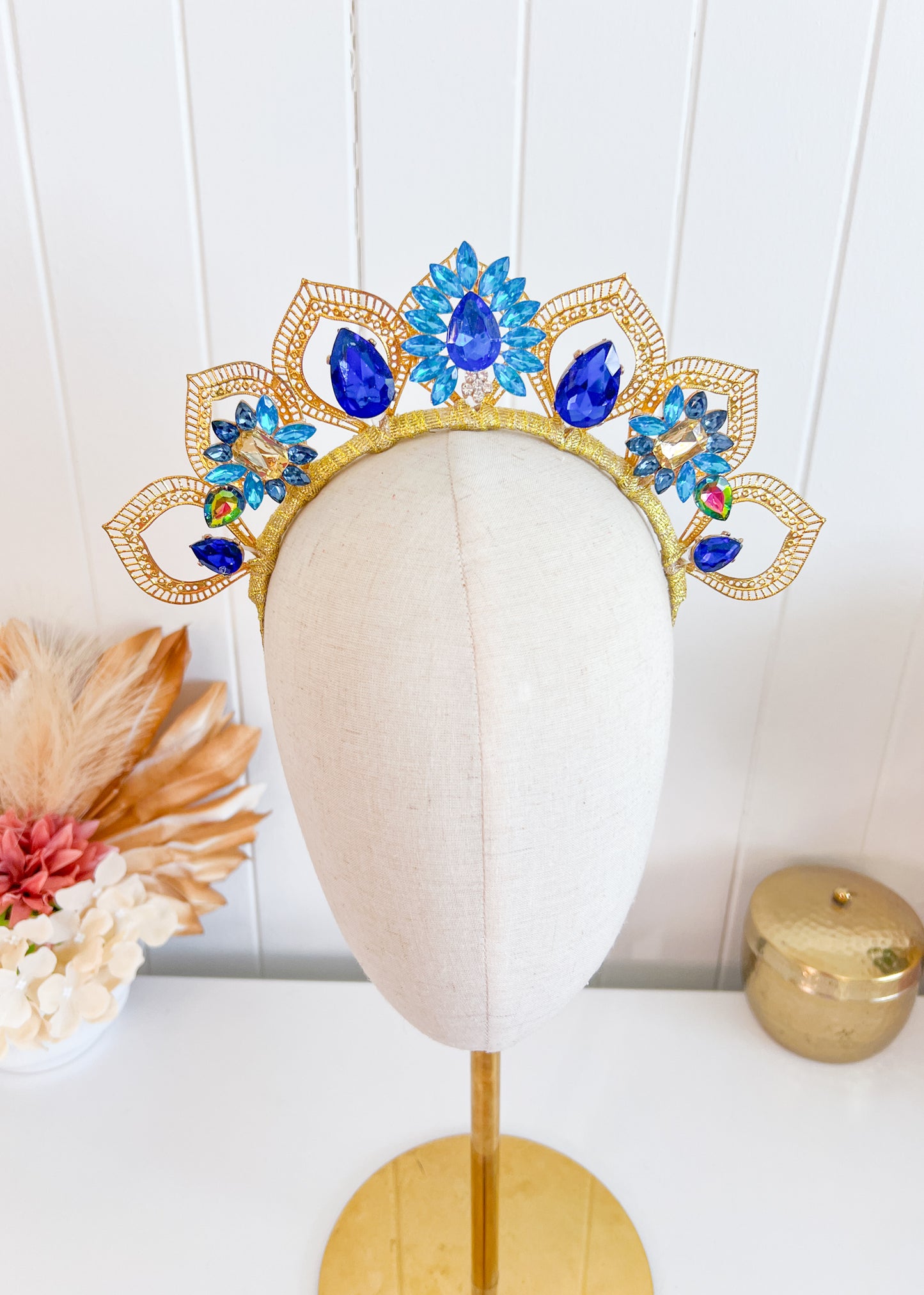 "Emma" Turquoise Crown