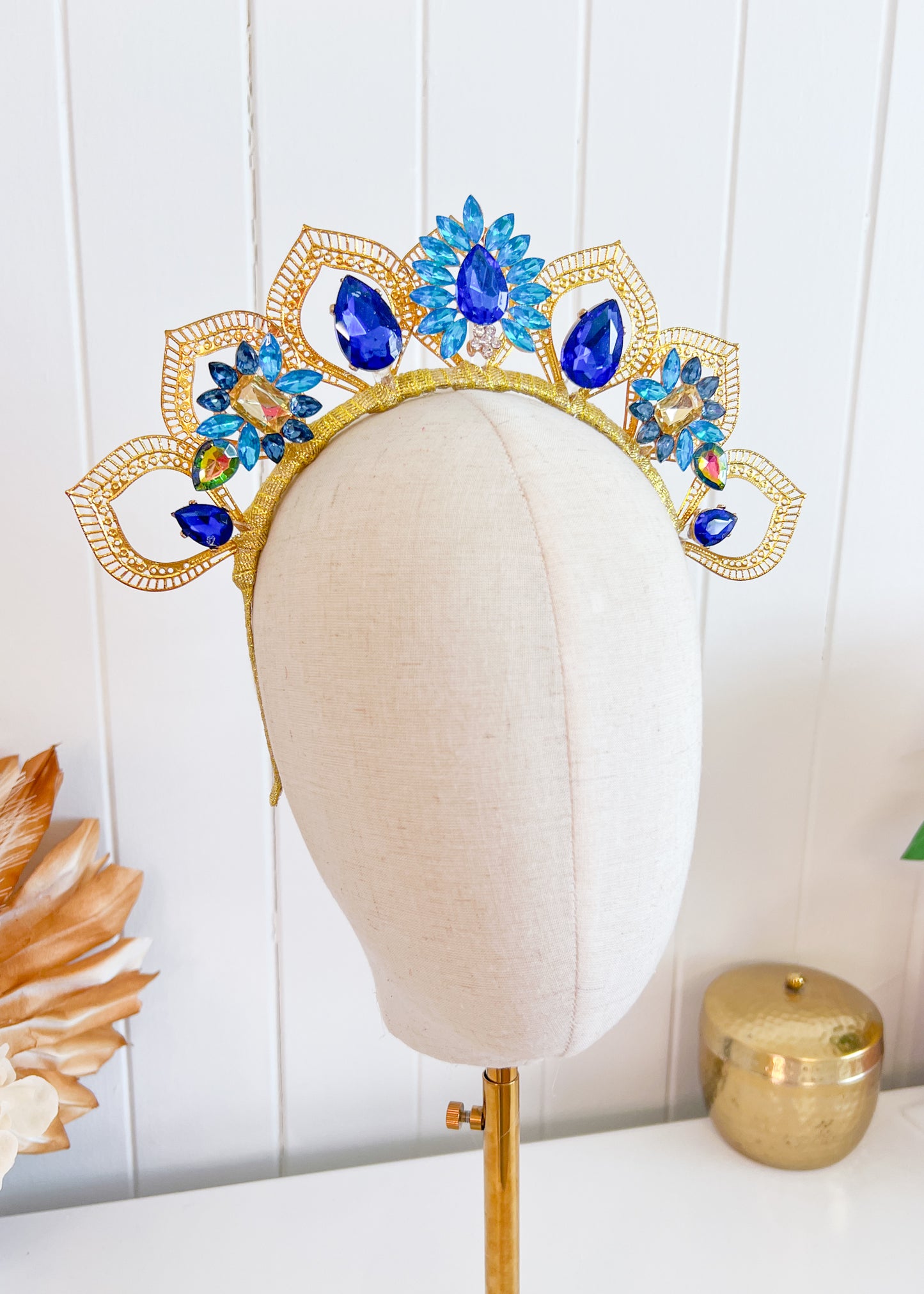 "Emma" Turquoise Crown