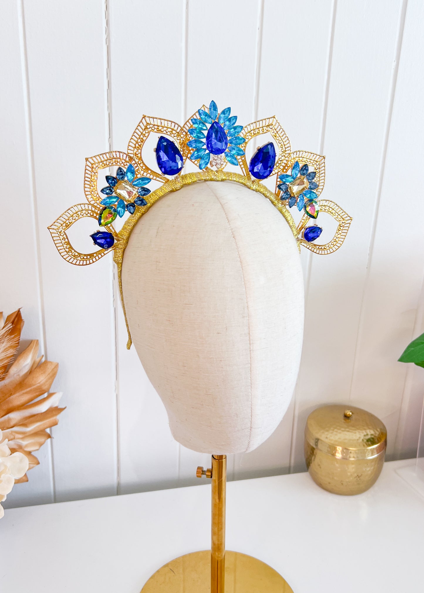 "Emma" Turquoise Crown