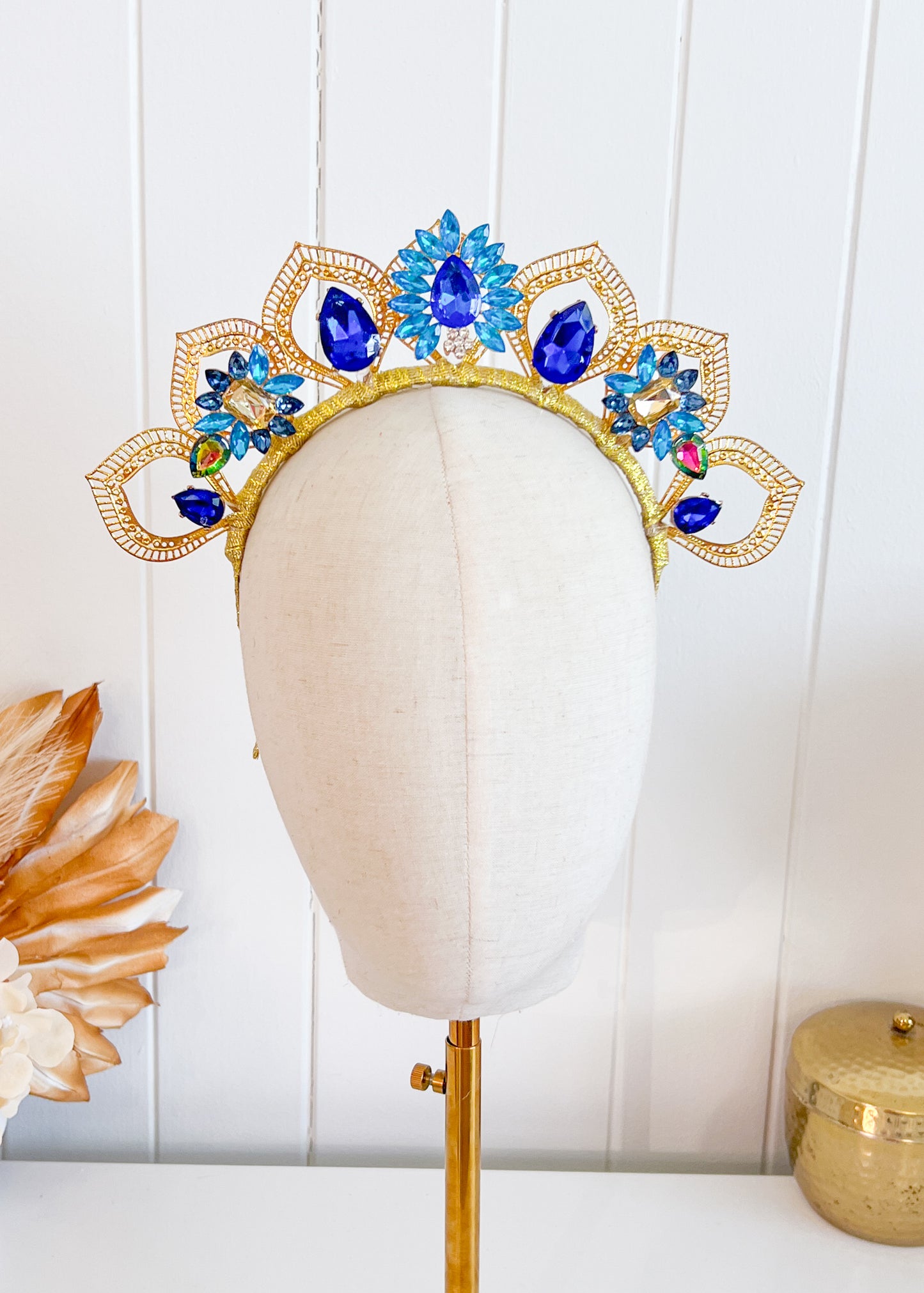 "Emma" Turquoise Crown