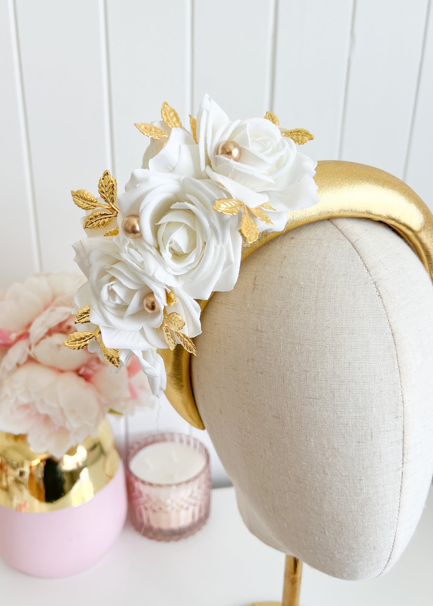 "Chelsea" - Gold & White