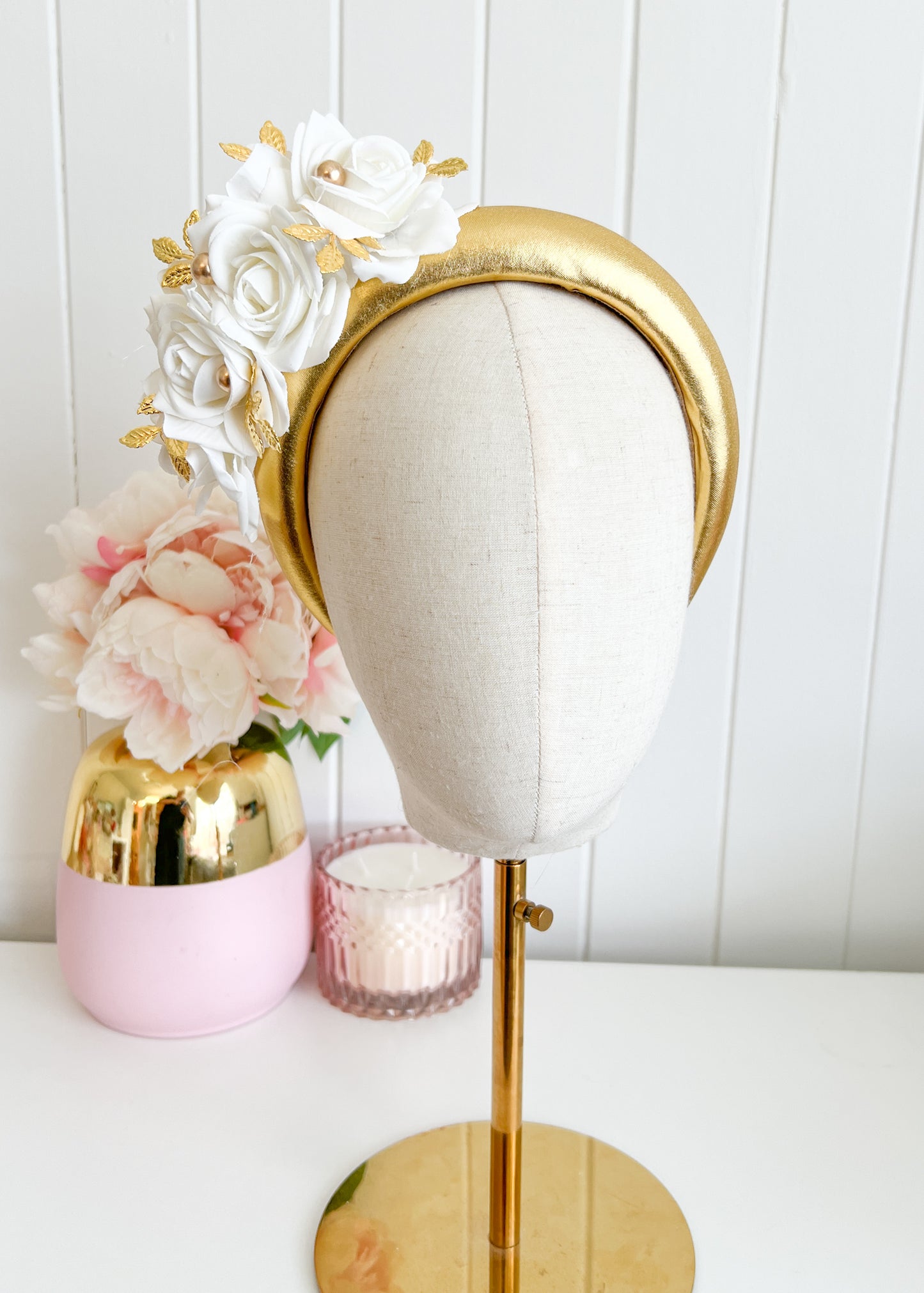 "Chelsea" - Gold & White