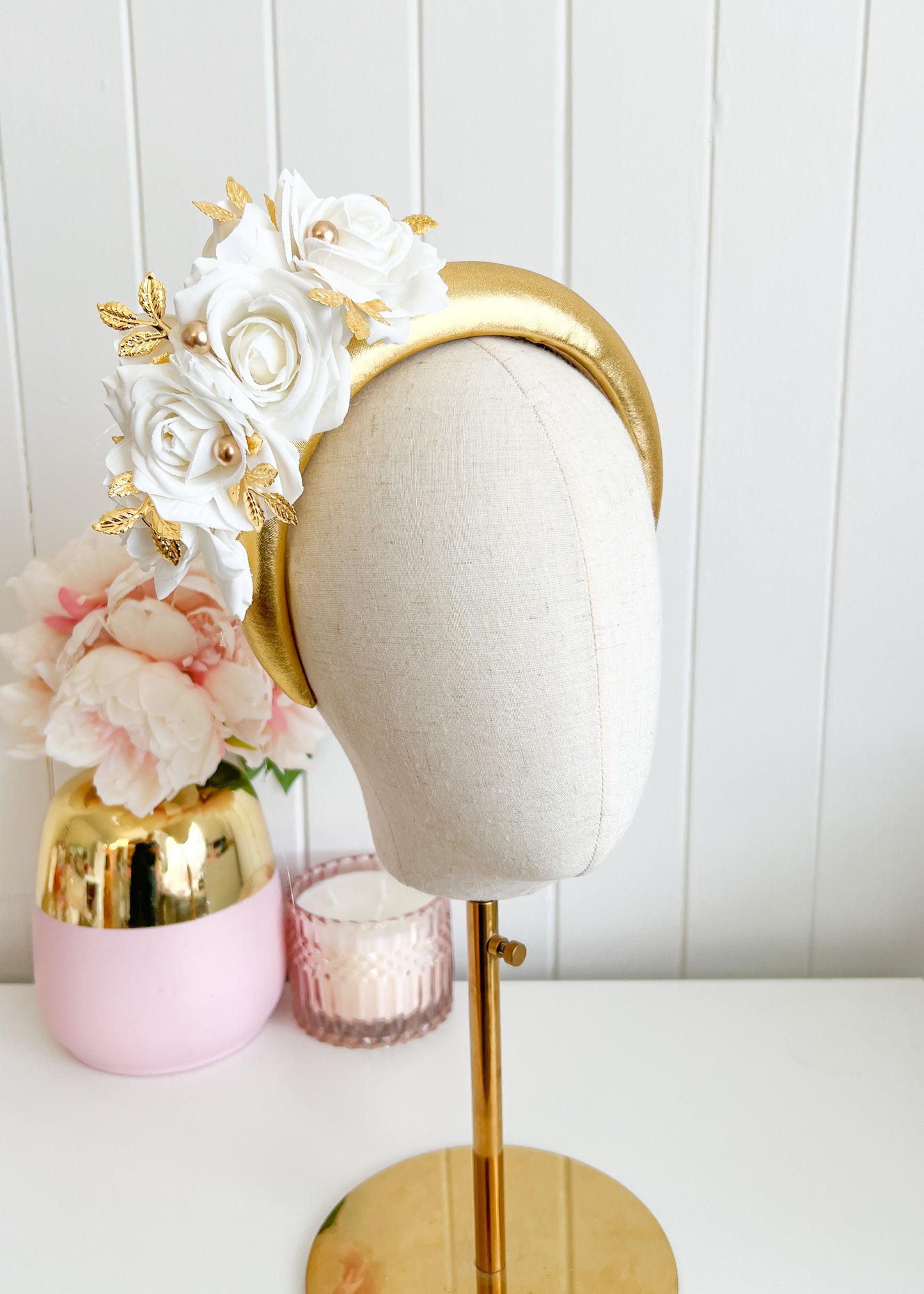 "Chelsea" - Gold & White