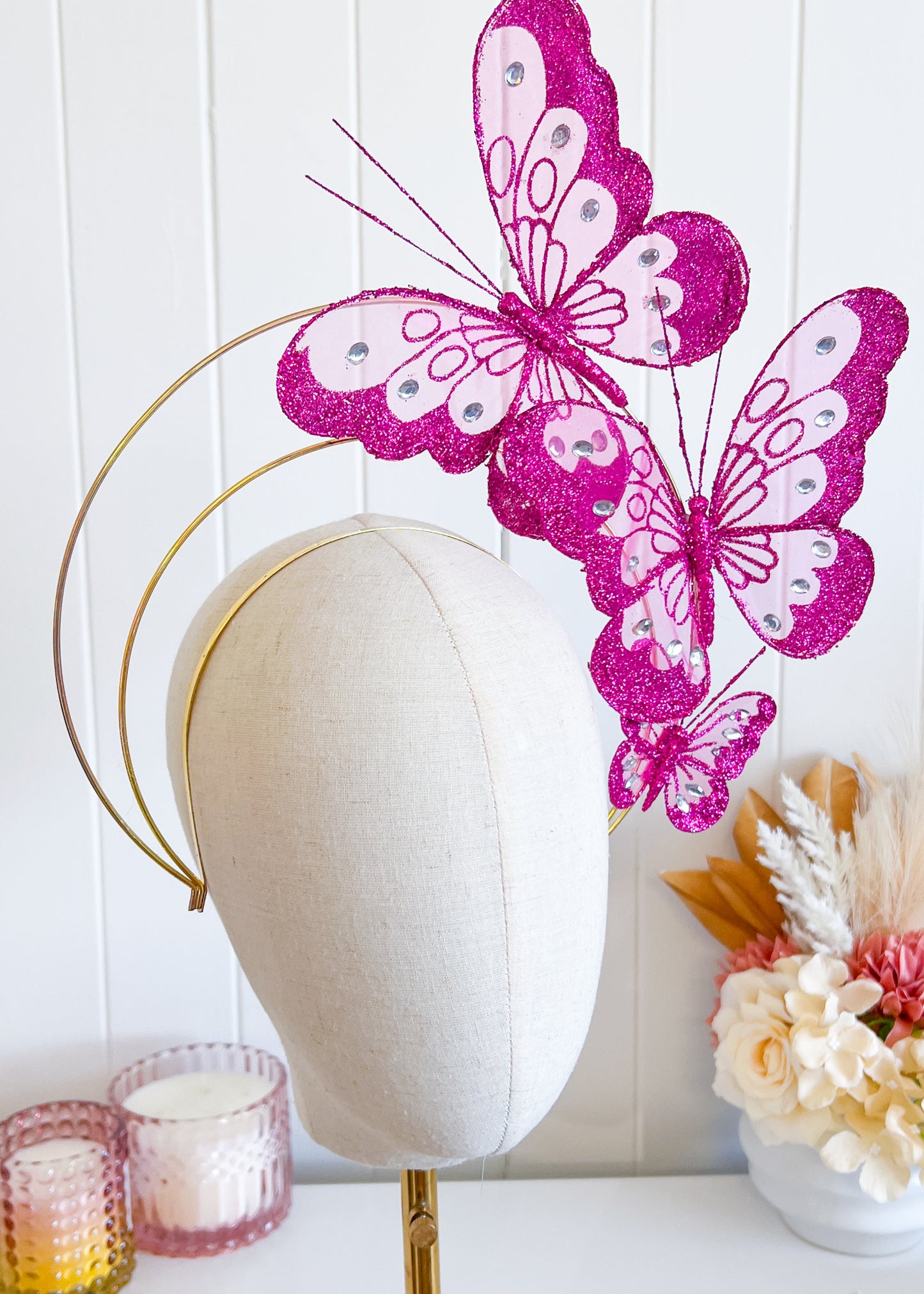 "Flitter" Halo - Hot Pink II