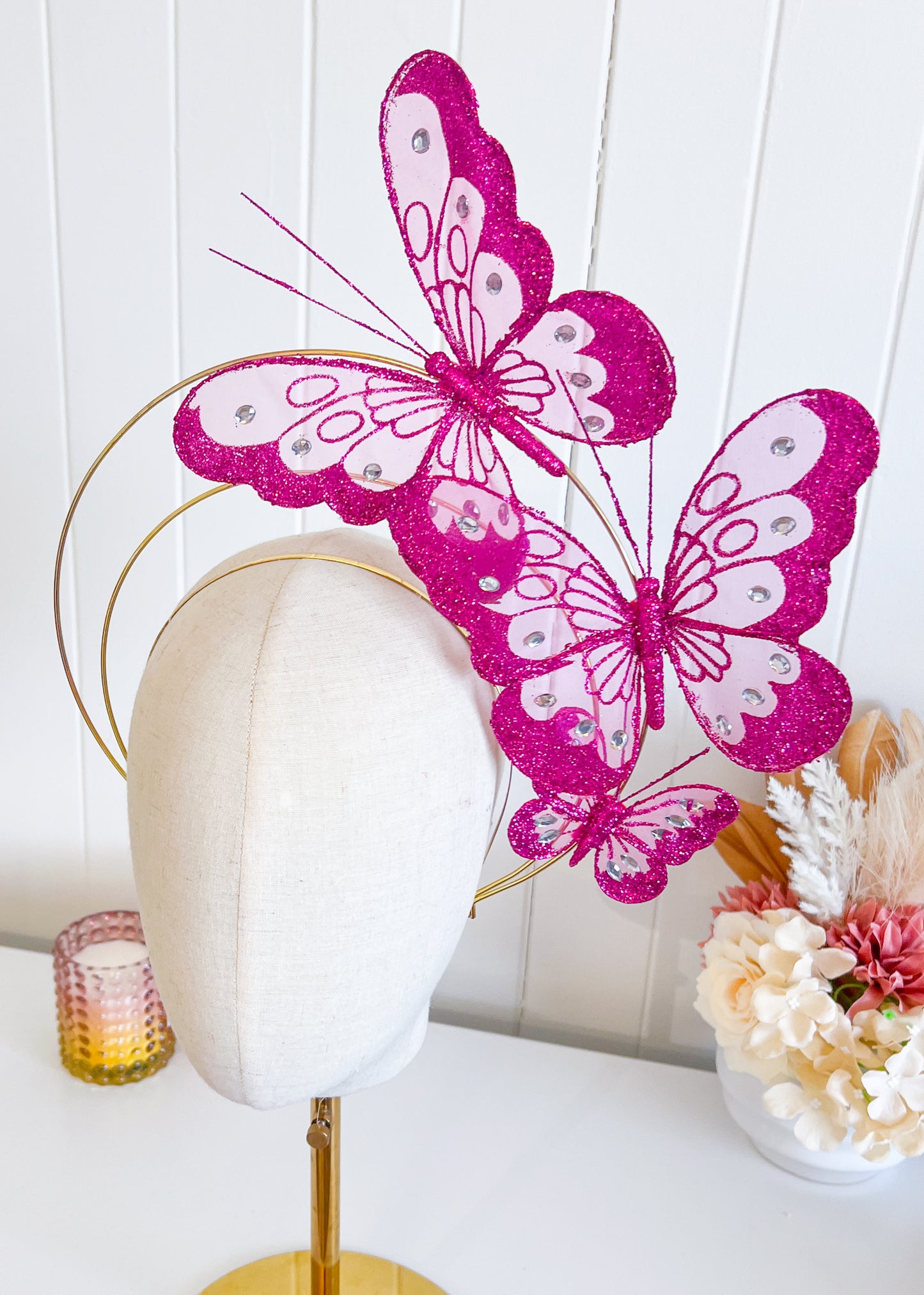 "Flitter" Halo - Hot Pink II