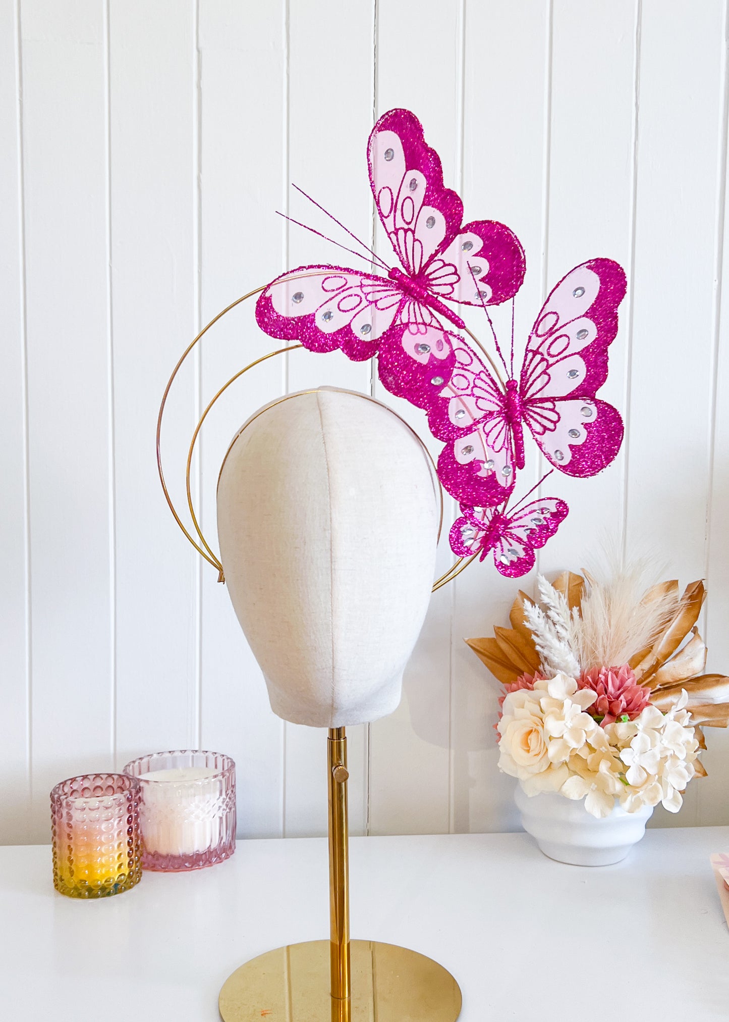 "Flitter" Halo - Hot Pink II