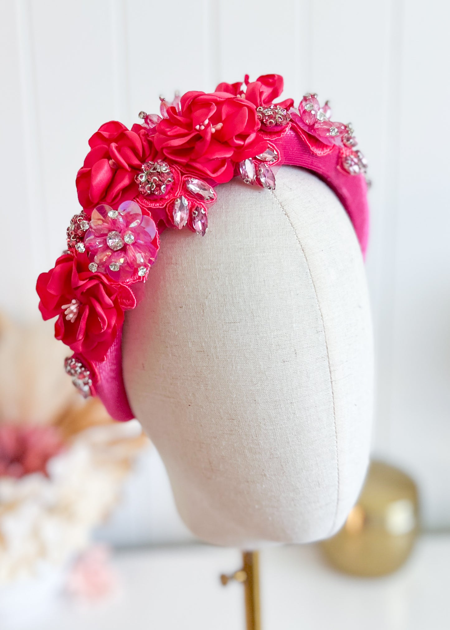 "Neve" Hot Pink Headband