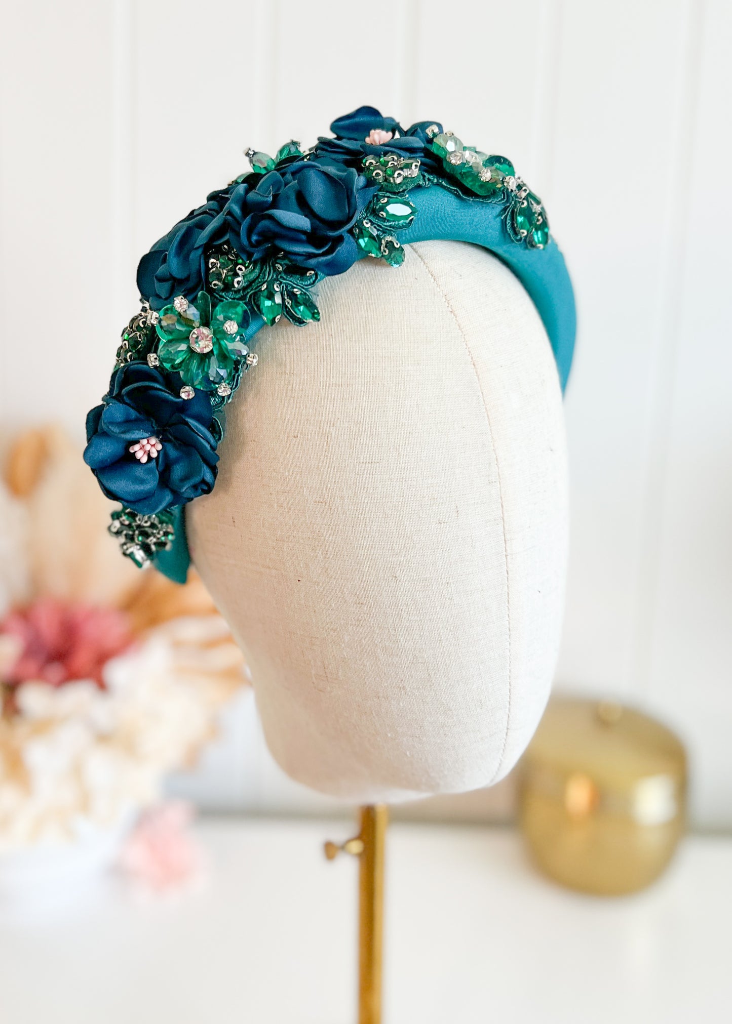"Neve" Green Headband
