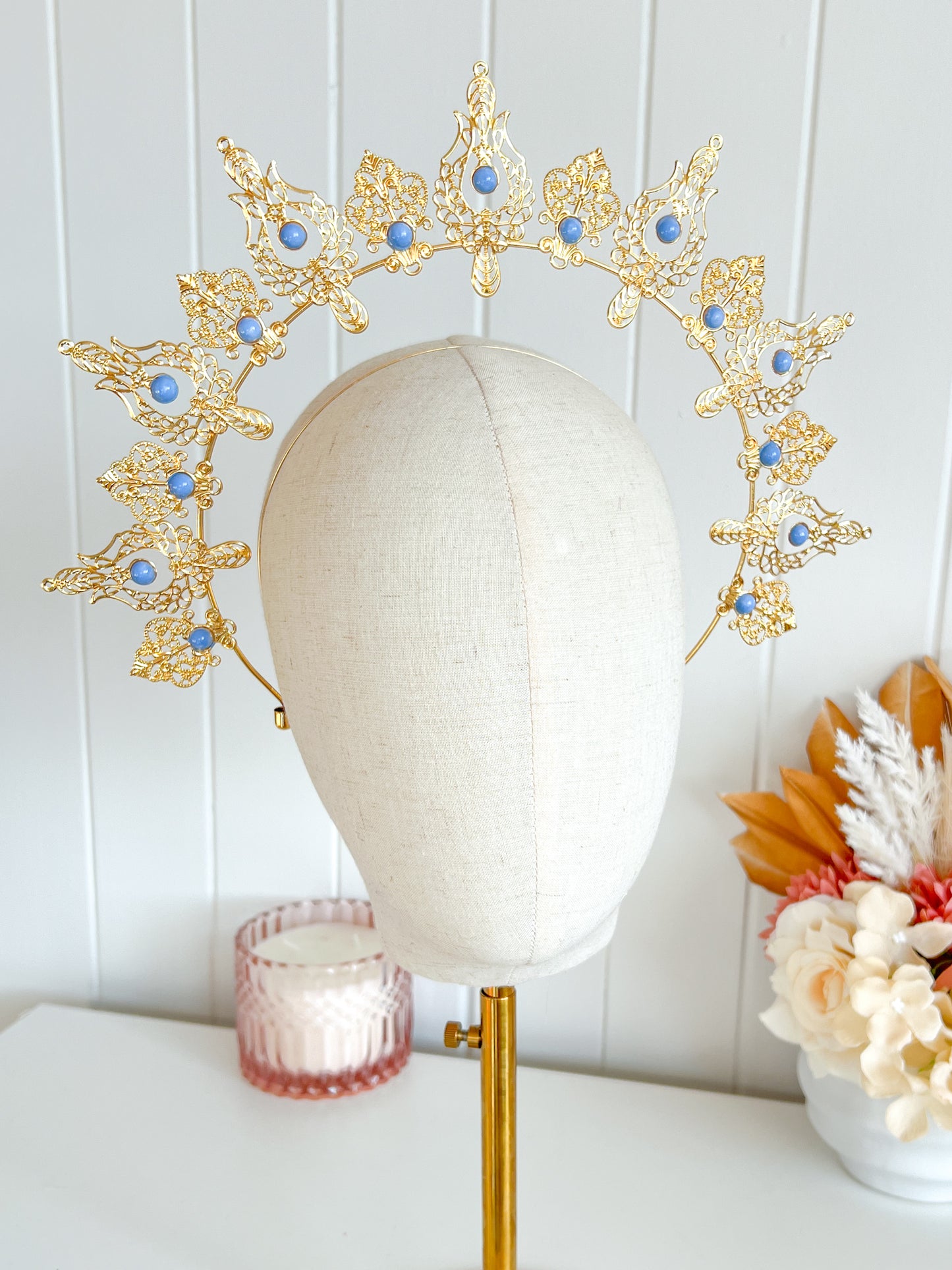 "Athena" - Blue Crown