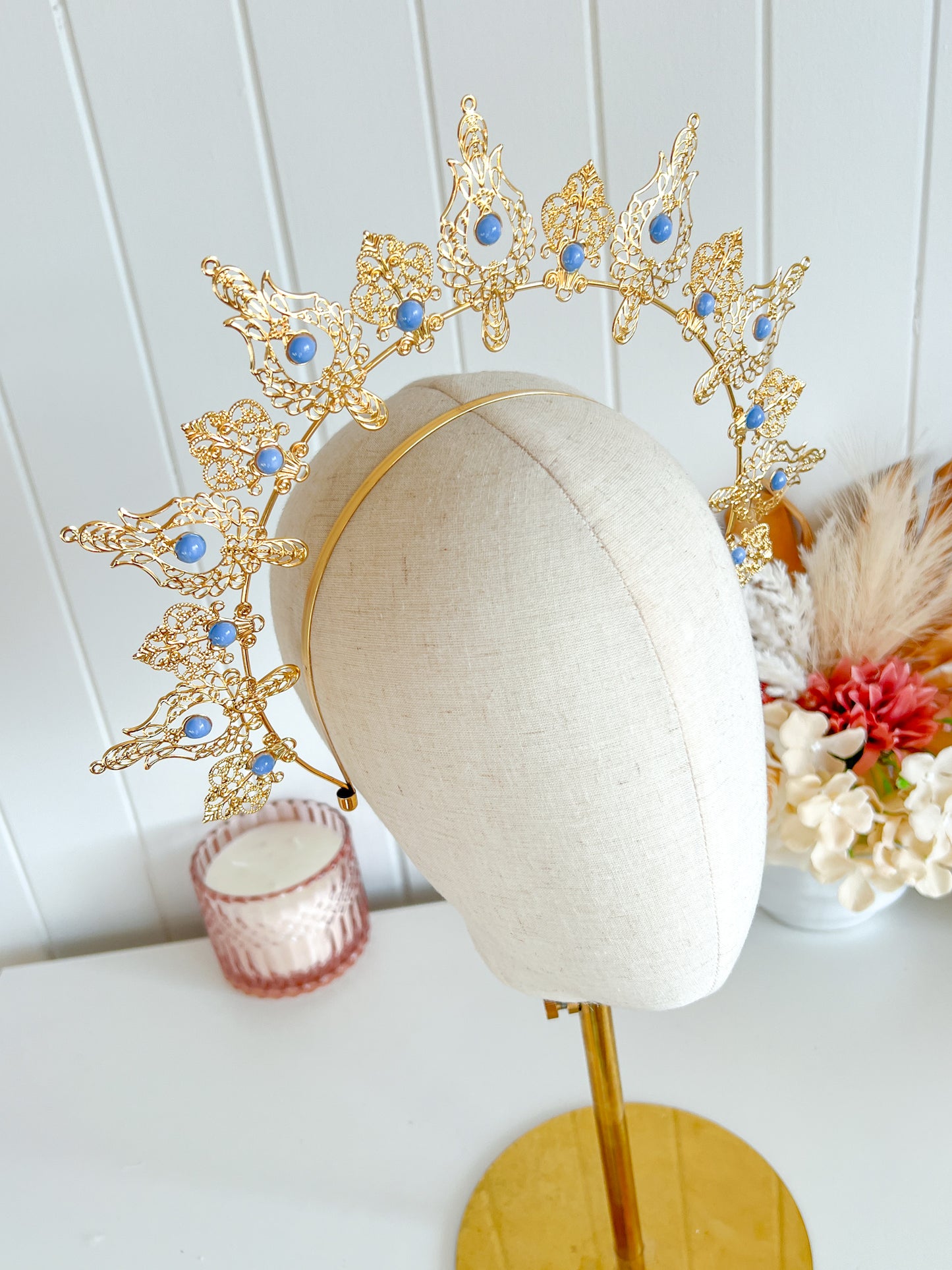 "Athena" - Blue Crown