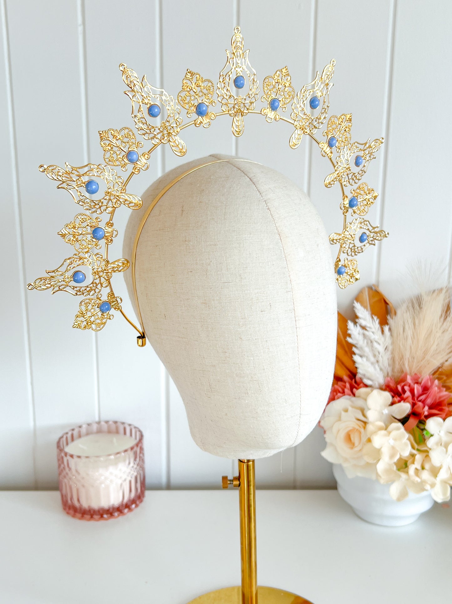 "Athena" - Blue Crown