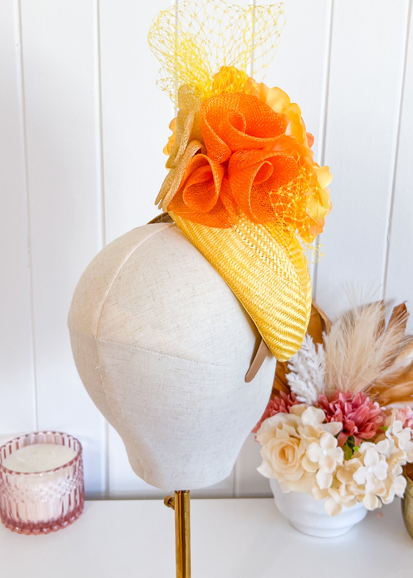 "Annabel" Yellow & Orange