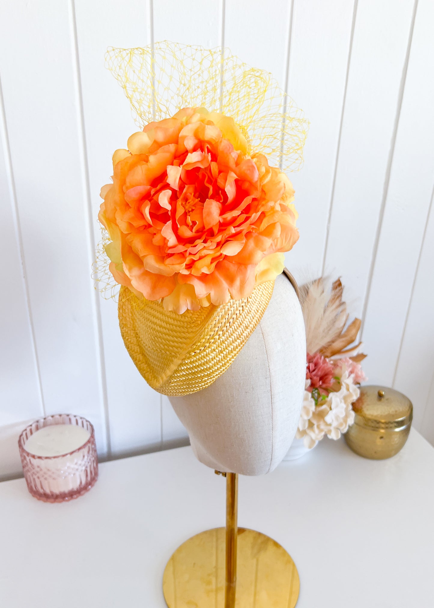 "Annabel" Yellow & Orange
