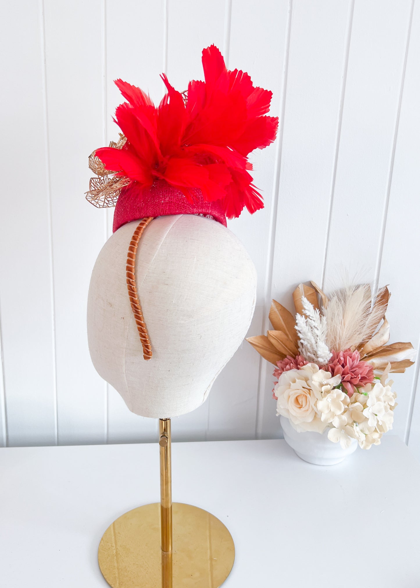 “Asher” Red & Gold