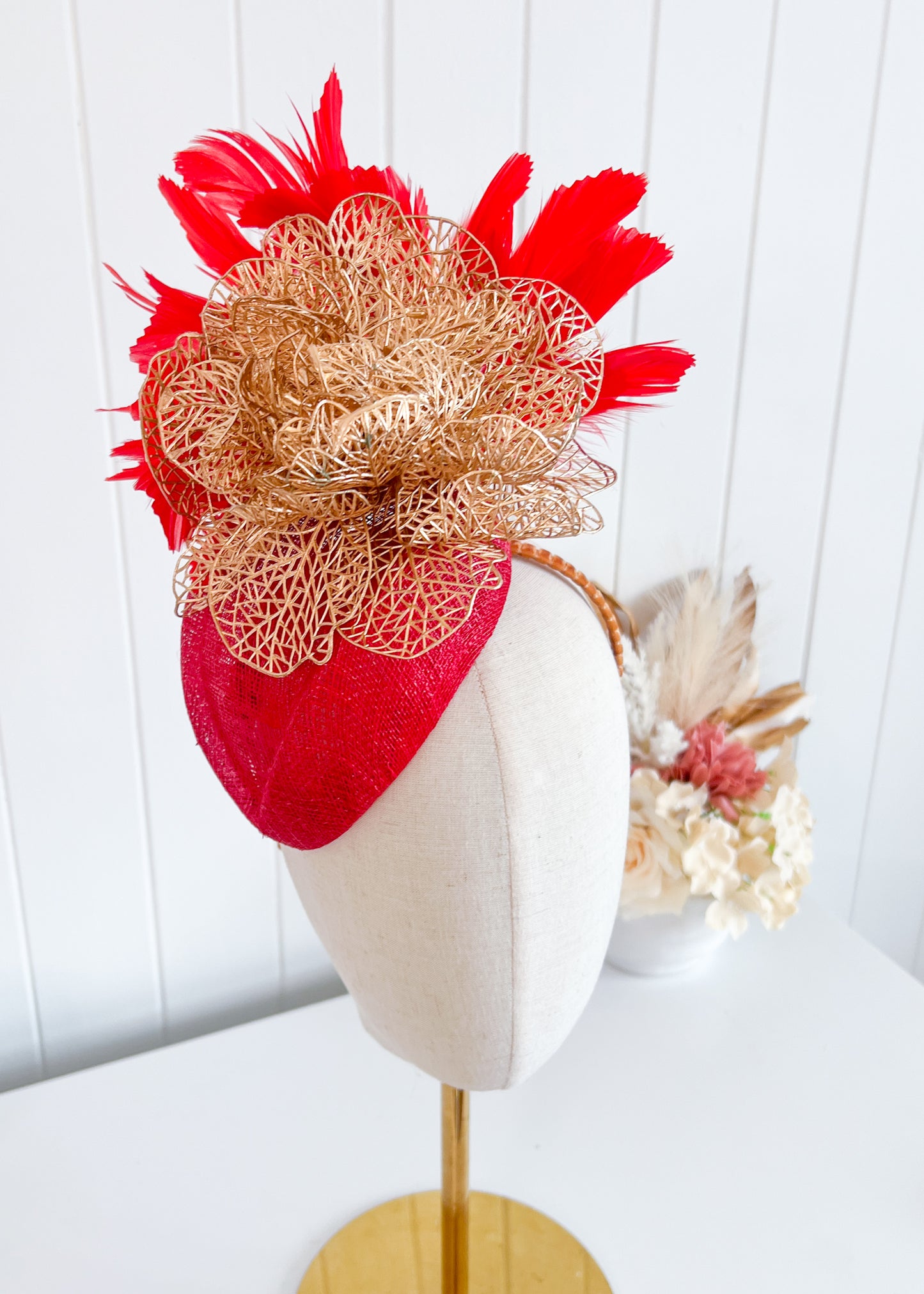 “Asher” Red & Gold