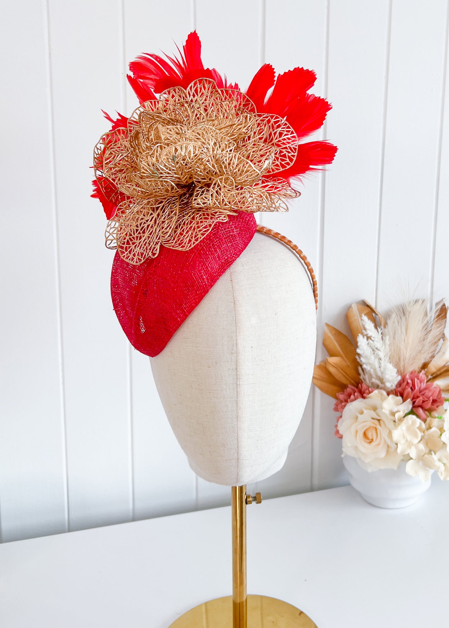 “Asher” Red & Gold