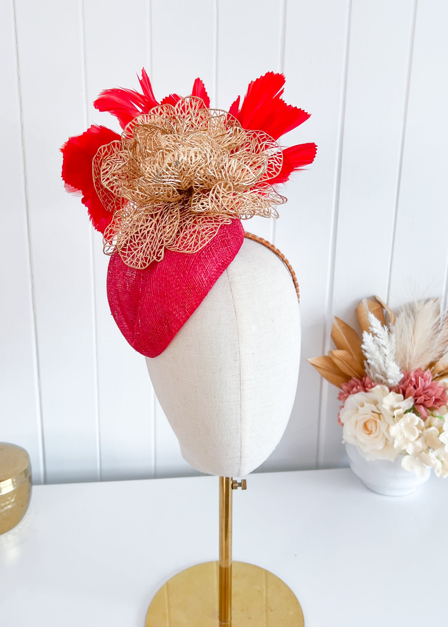 “Asher” Red & Gold