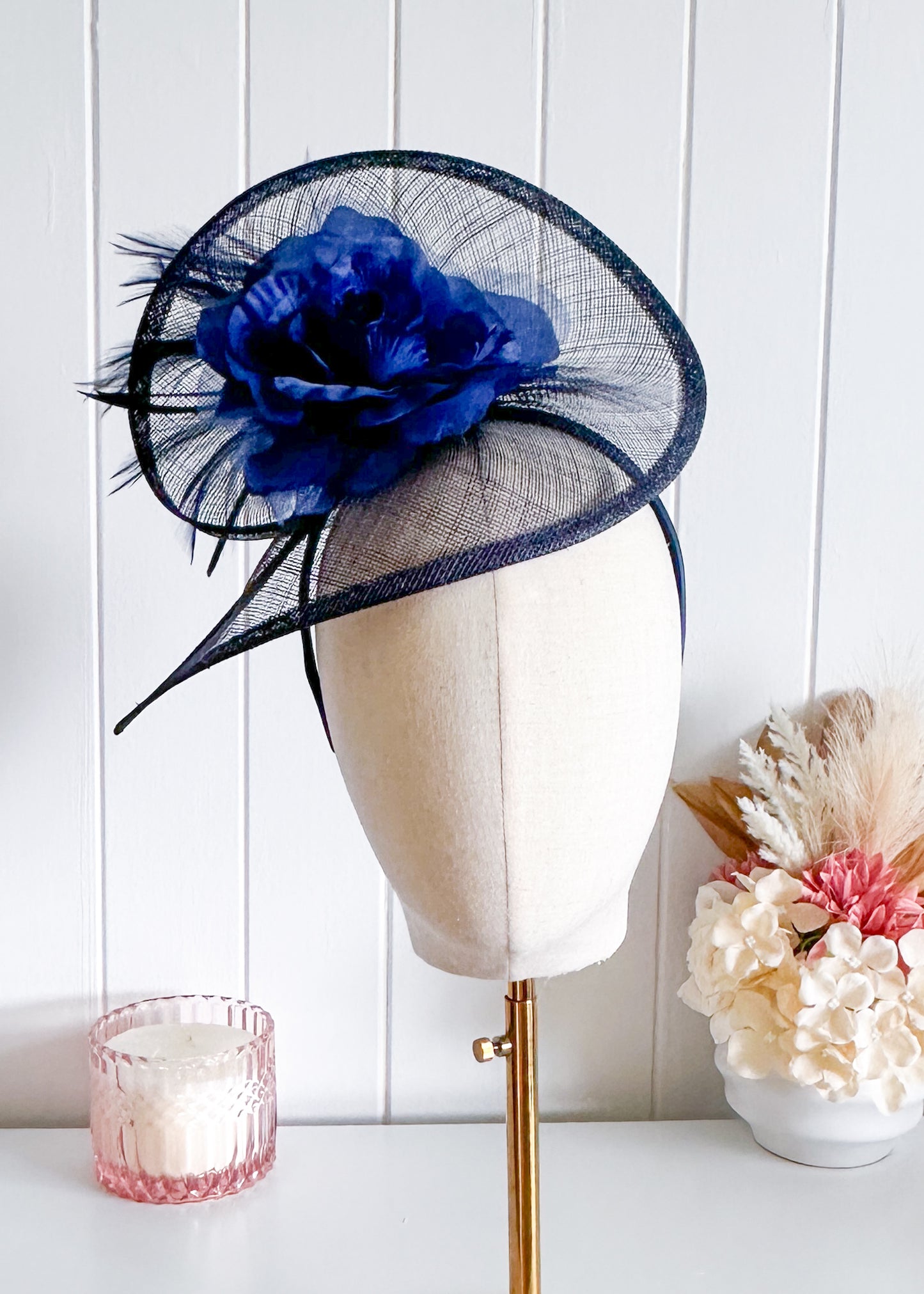 “Rosa" Navy Blue