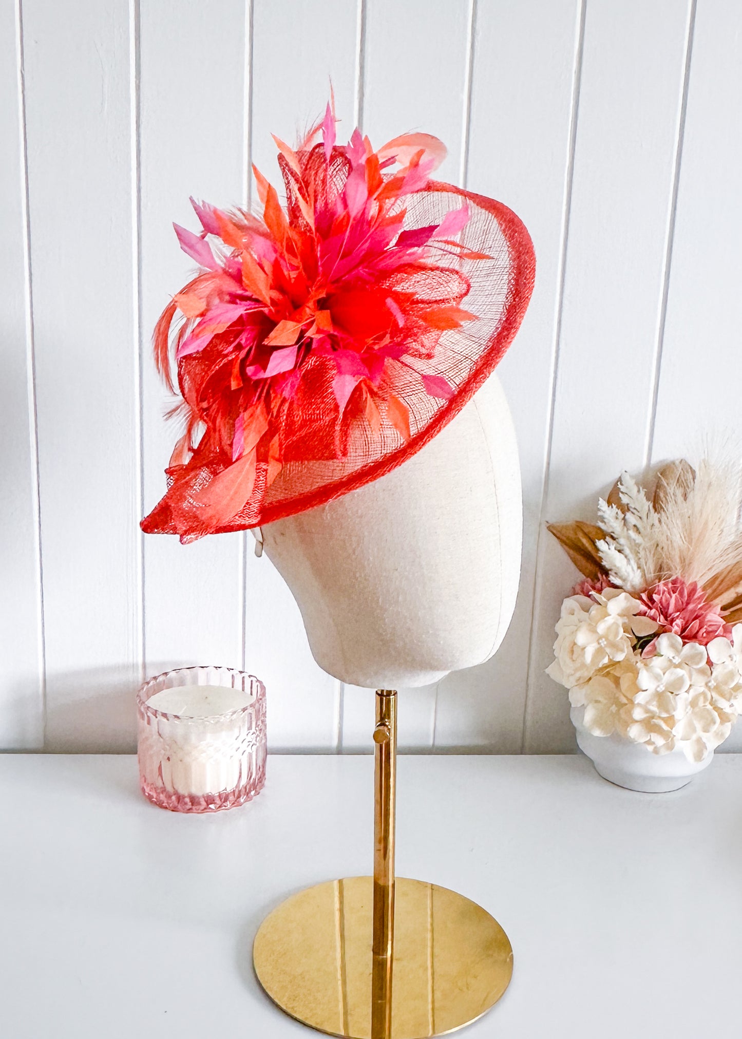 “Jemima” Orange & Fuscia
