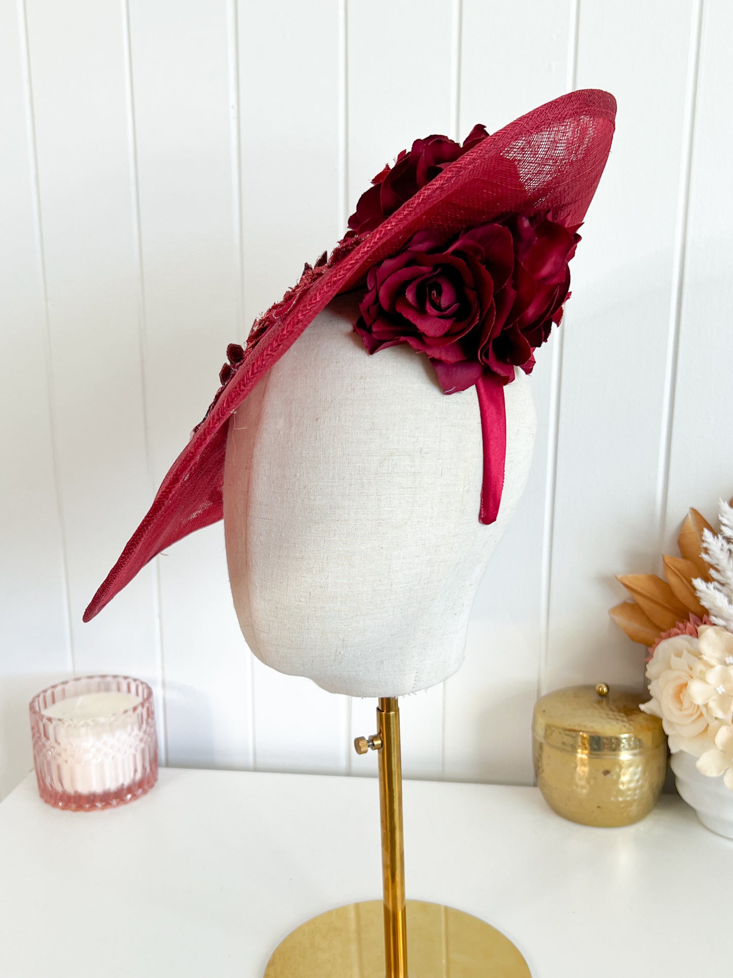 "Satish" Deep Red Hat