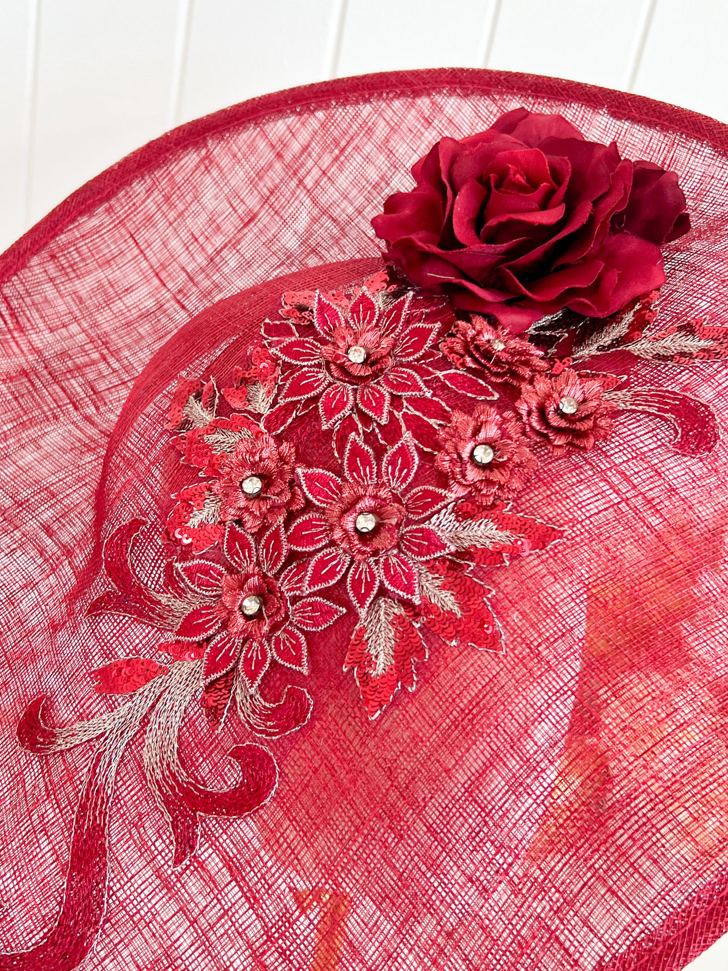 "Satish" Deep Red Hat