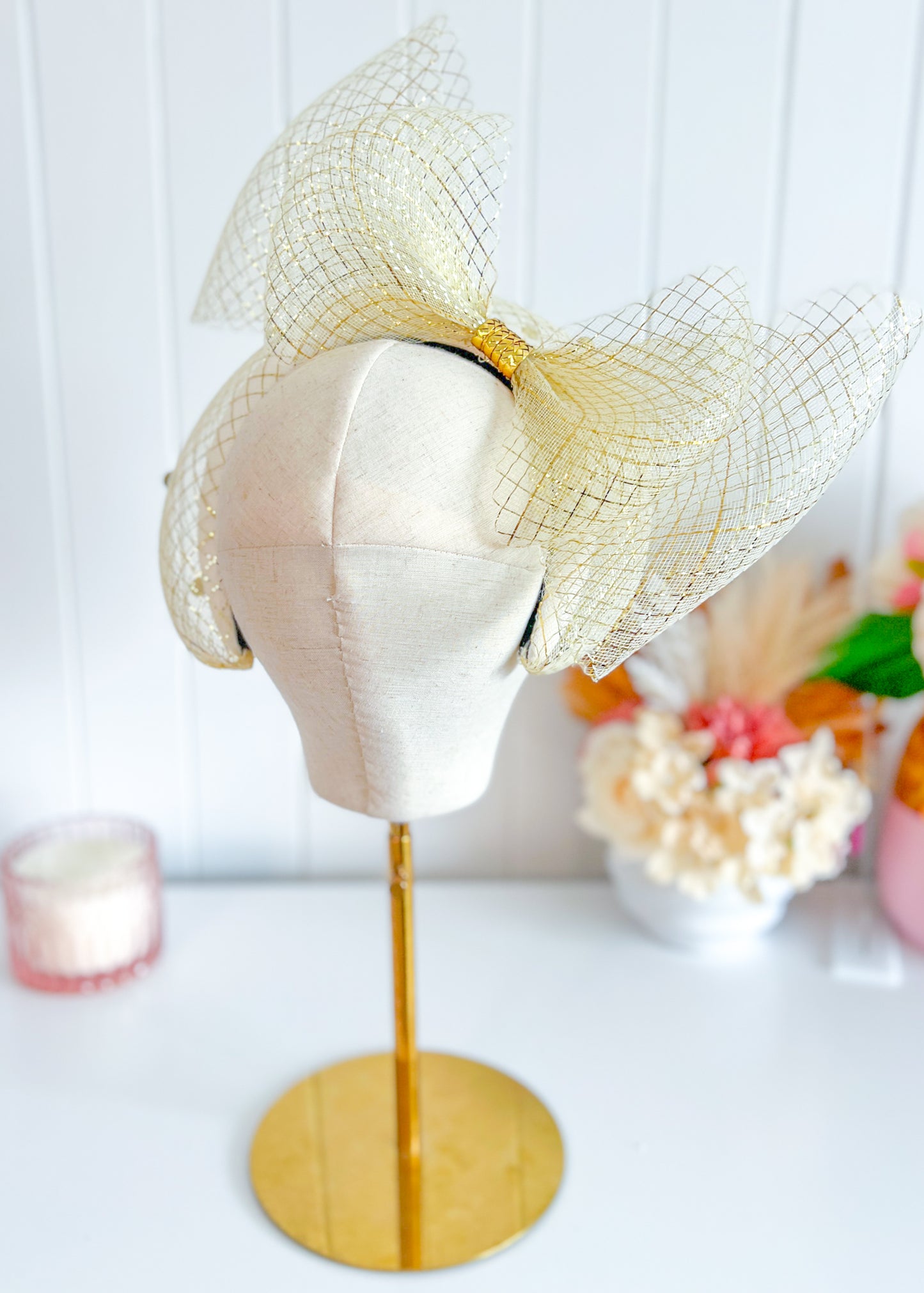 "Nova" Cream & Gold