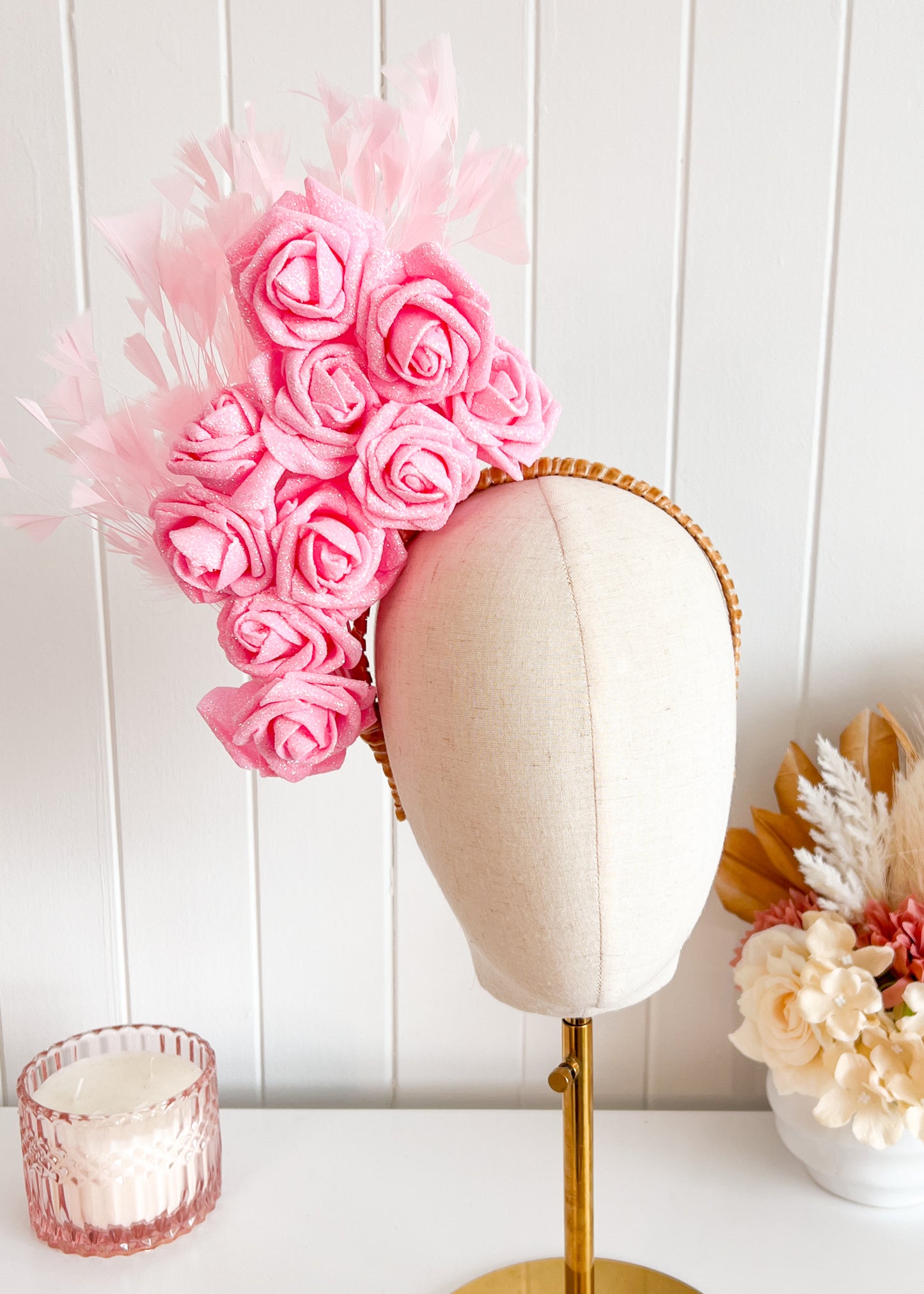 "Charlotte" Glitter Bubblegum Pink