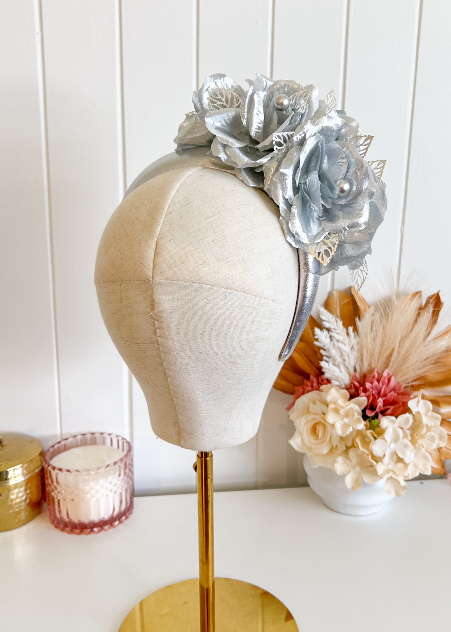 "Marianne" - Silver Headband