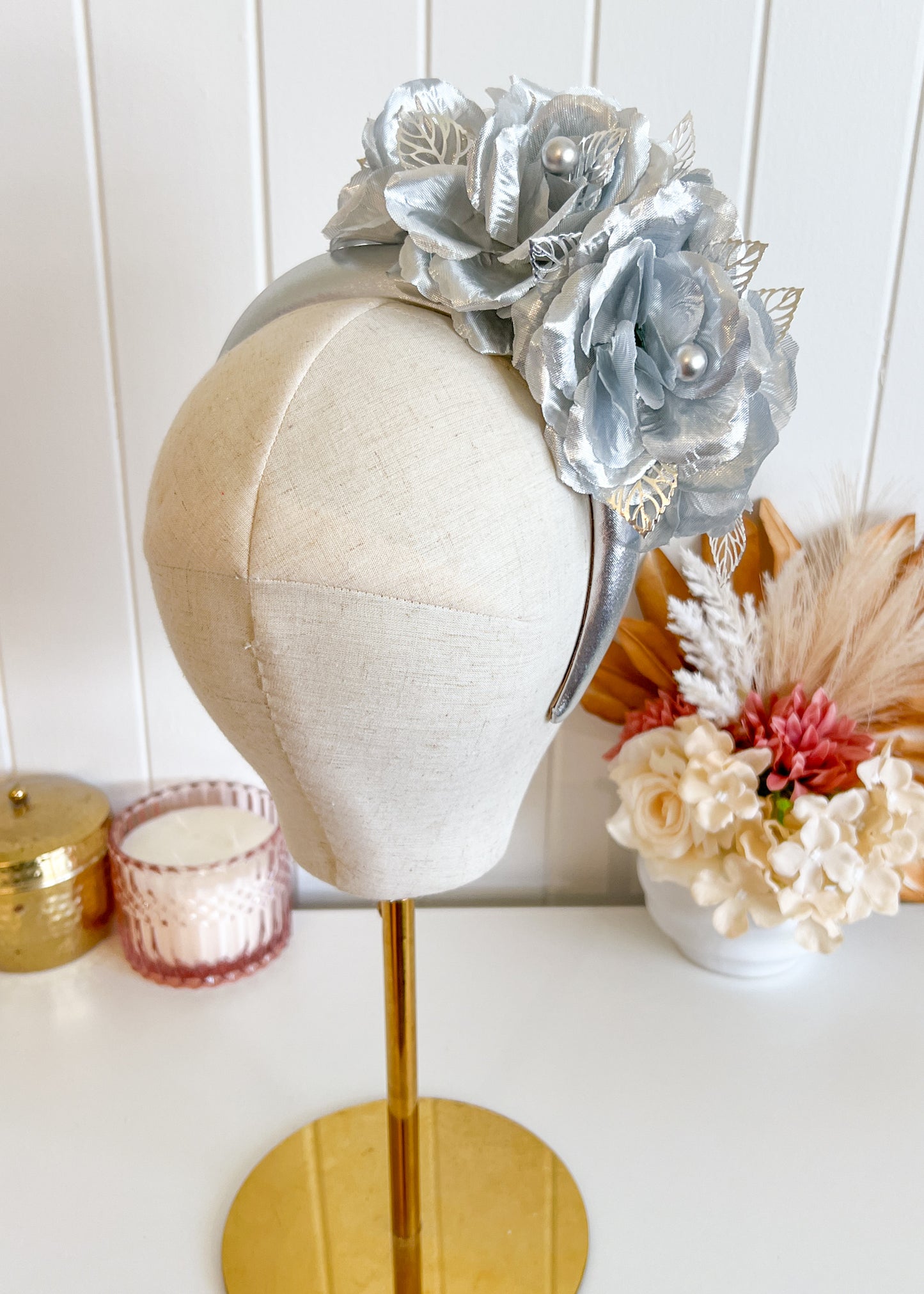 "Marianne" - Silver Headband