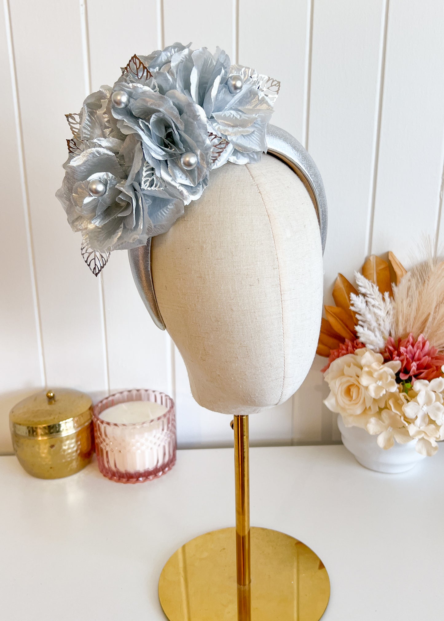 "Marianne" - Silver Headband