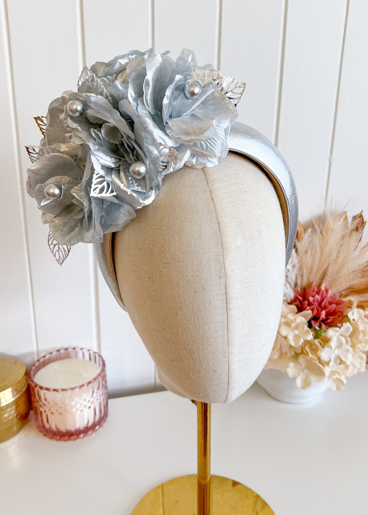 "Marianne" - Silver Headband