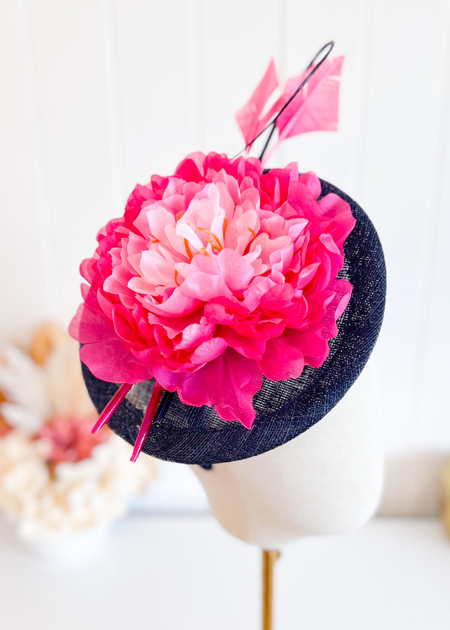 "Melody" Navy & Pink