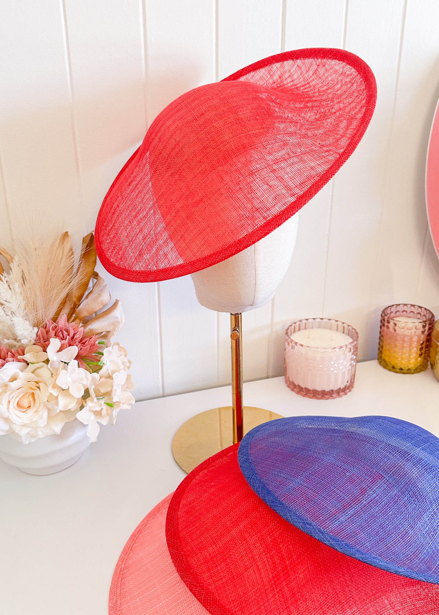 Small Sinamay Saucer (Copy)