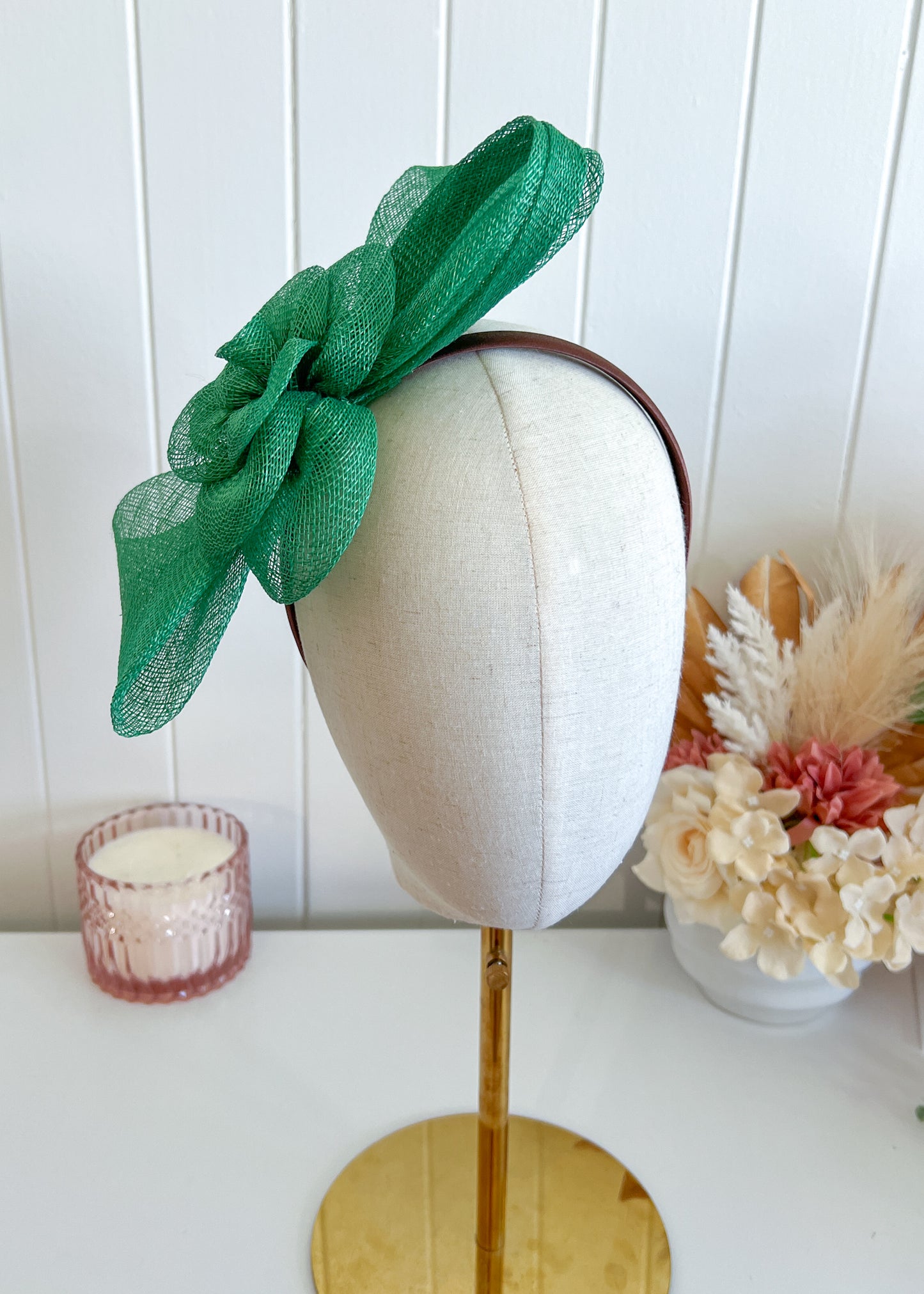 "Posy" Green (Headband)