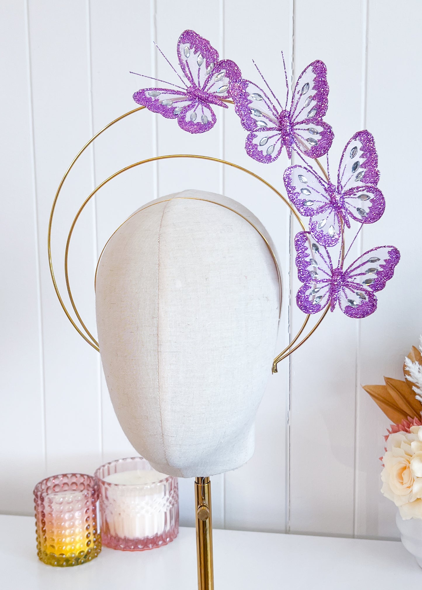 "Flitter" Halo - Lilac Purple
